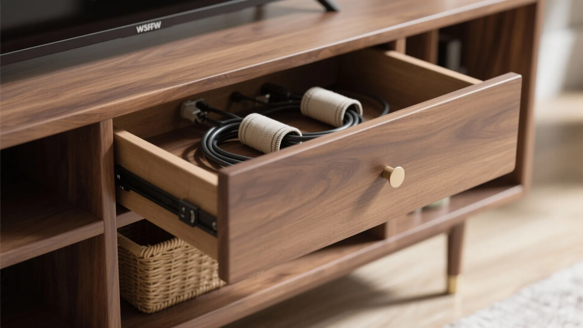 Flexible, Storage-Rich Furniture Around the TV