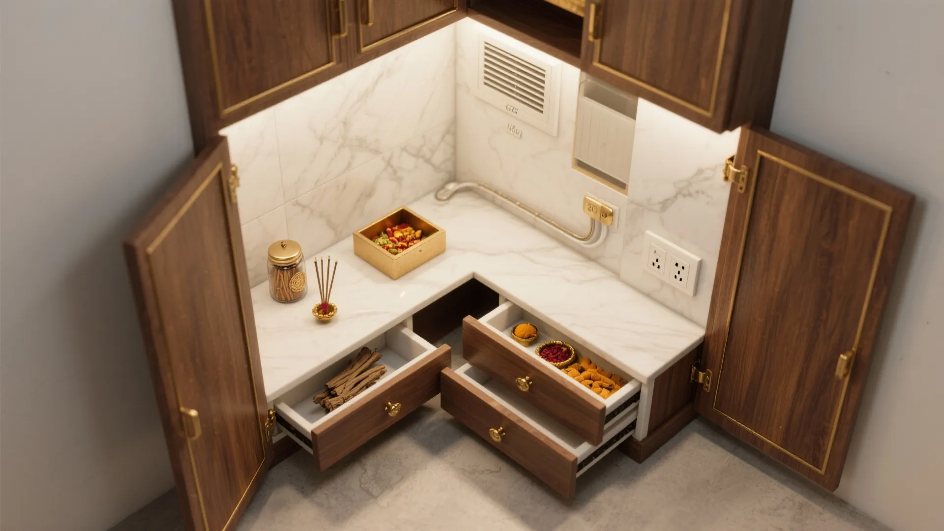 4) Storage, electrics, and clean air