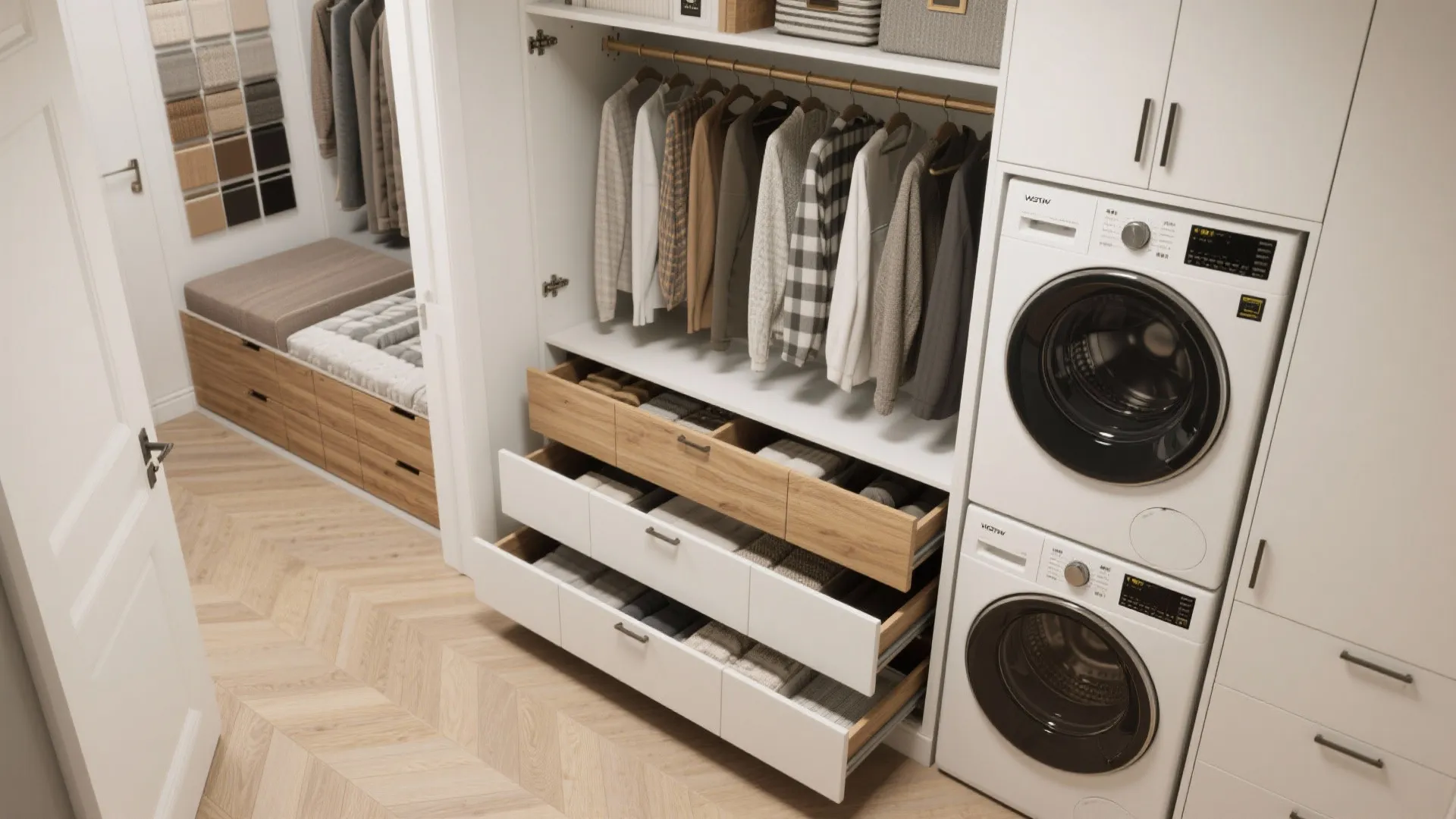 5. Maximize Closet and Utility Space