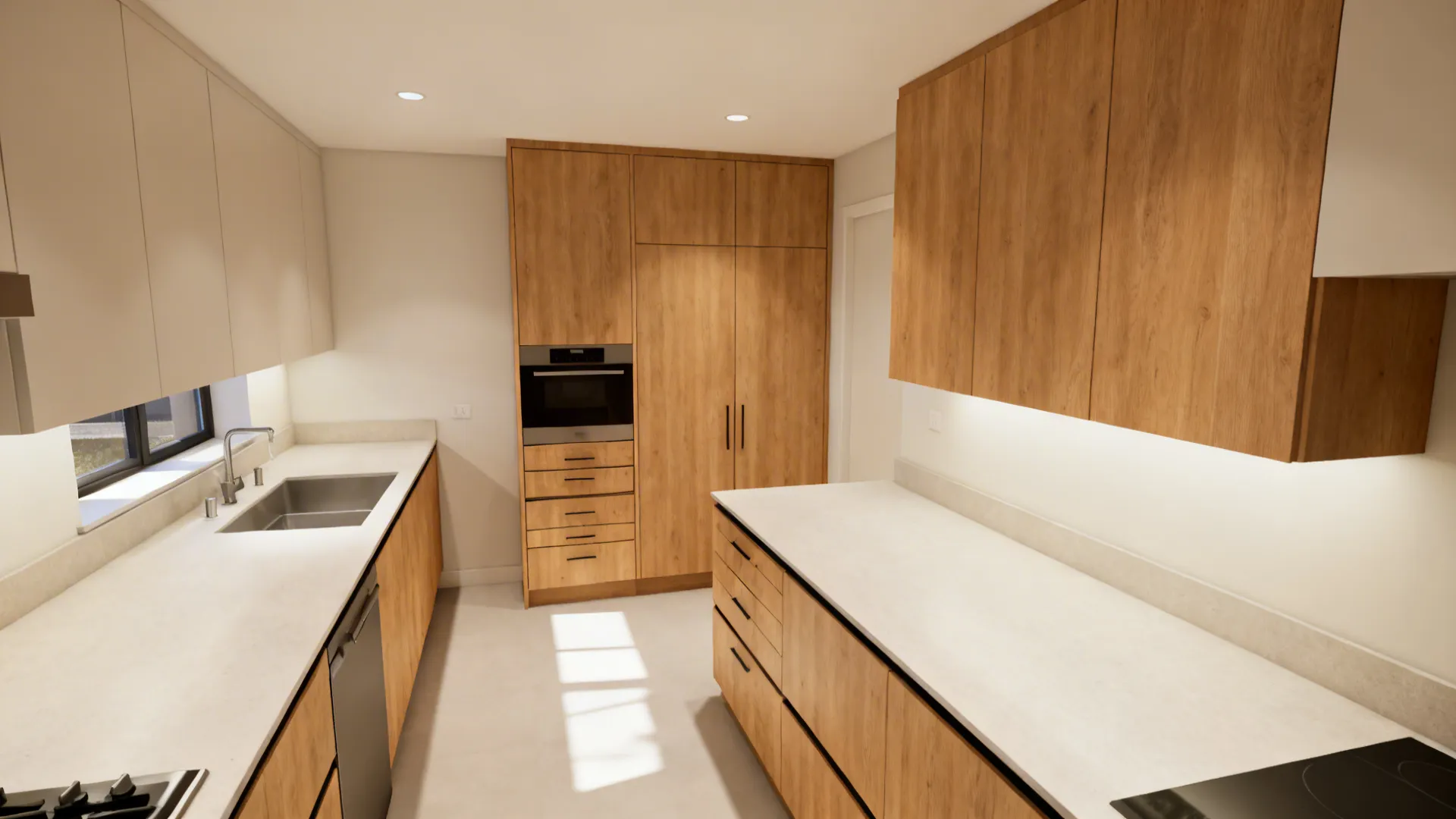 Minimalist storage with clean lines