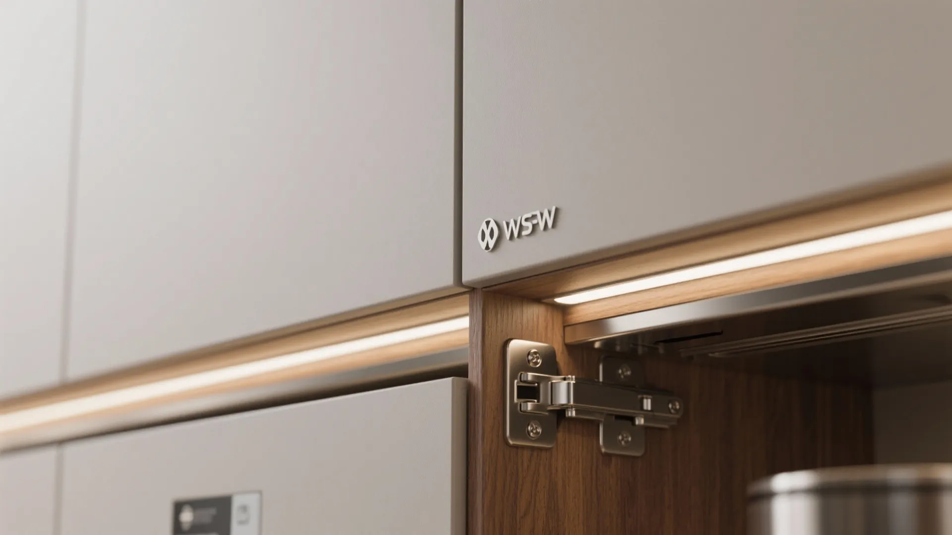 Minimalist kitchen storage for urban luxury