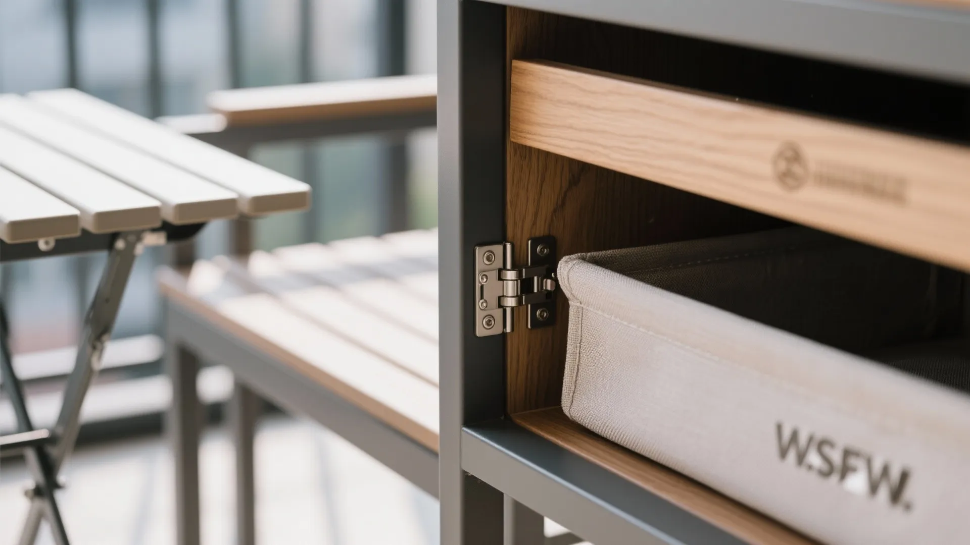 Modular Bistro Sets with Hidden Storage