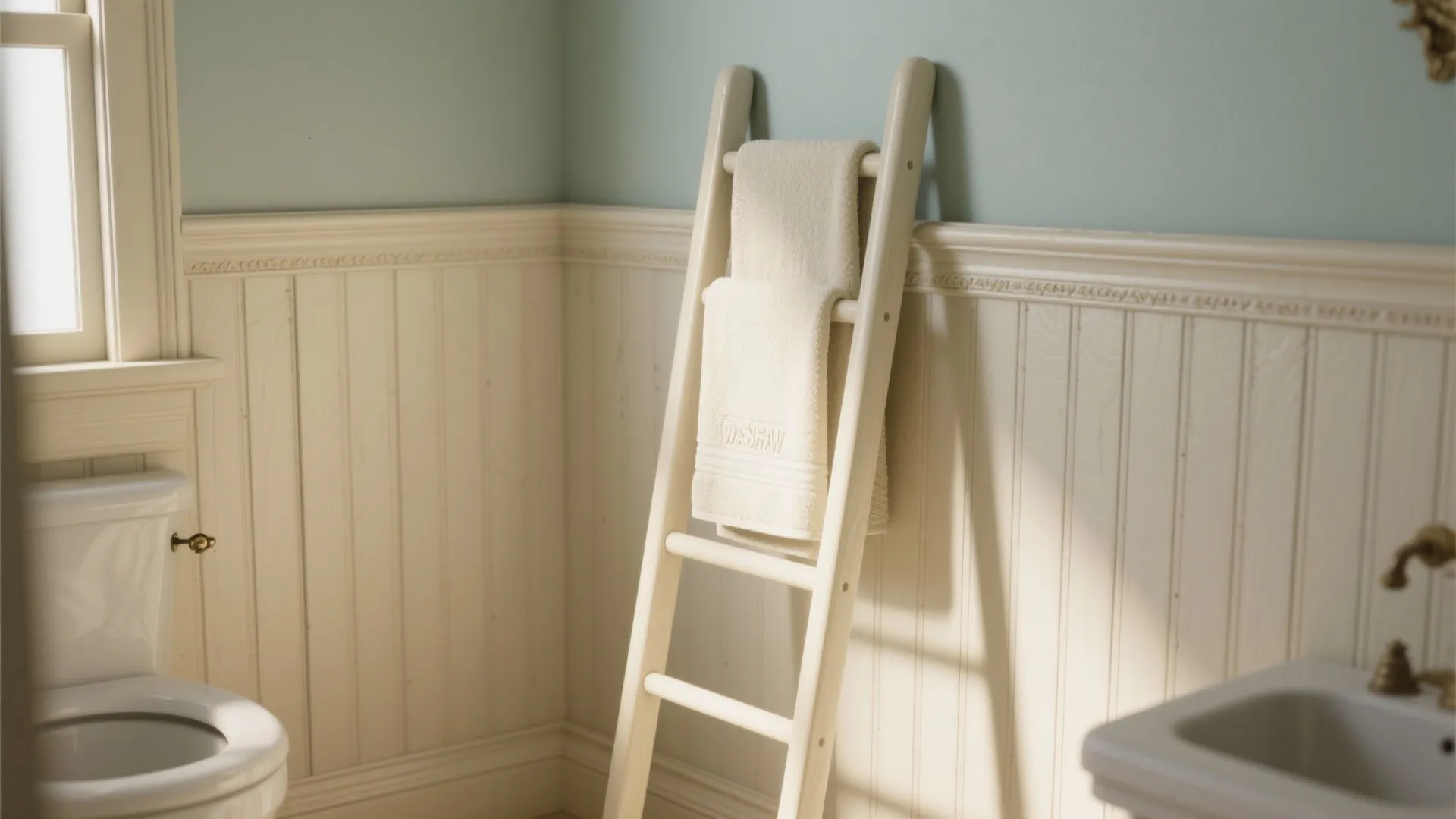 6. Elegant Storage Ladders