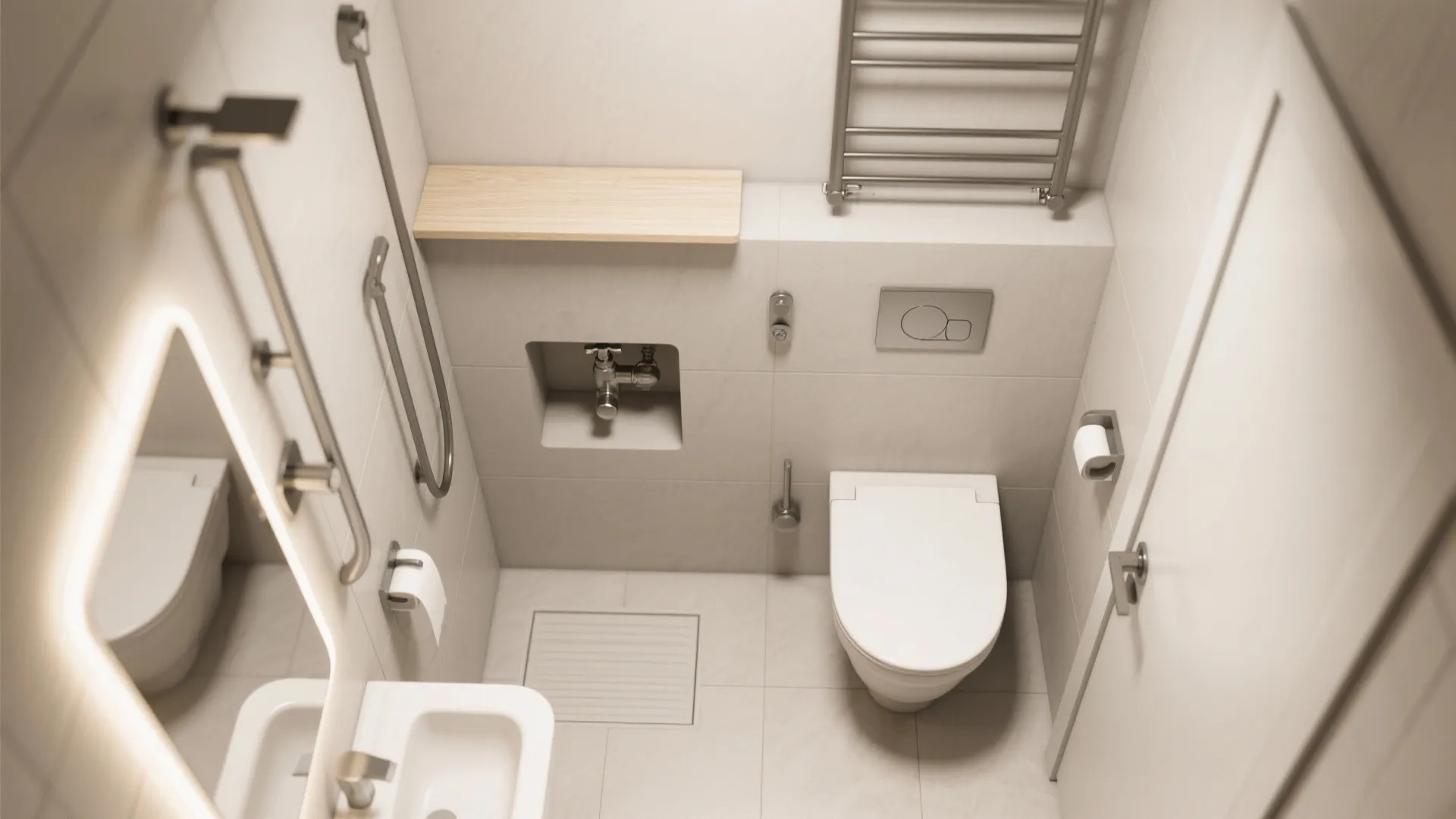 Smart Storage: Recessed Niches and Over-the-Door Solutions