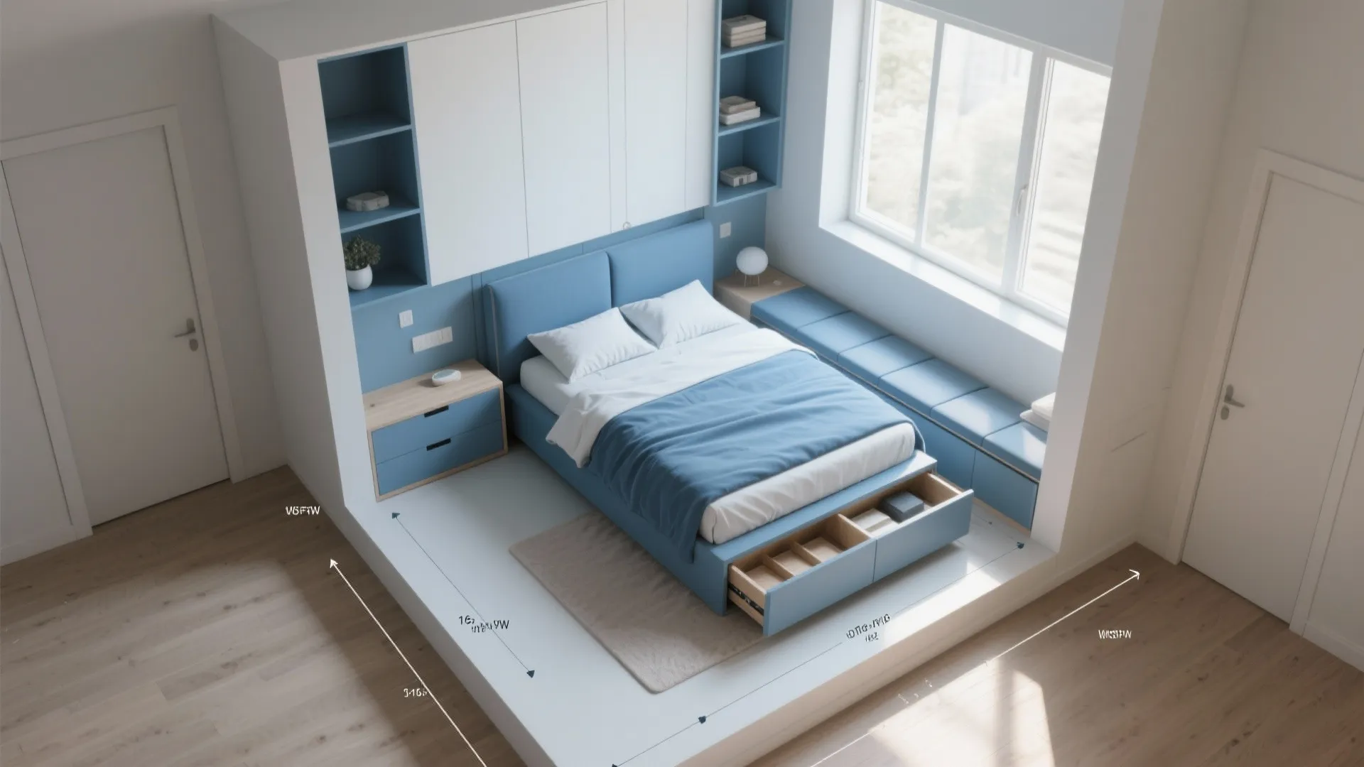 4. Maximize storage with multifunctional pieces