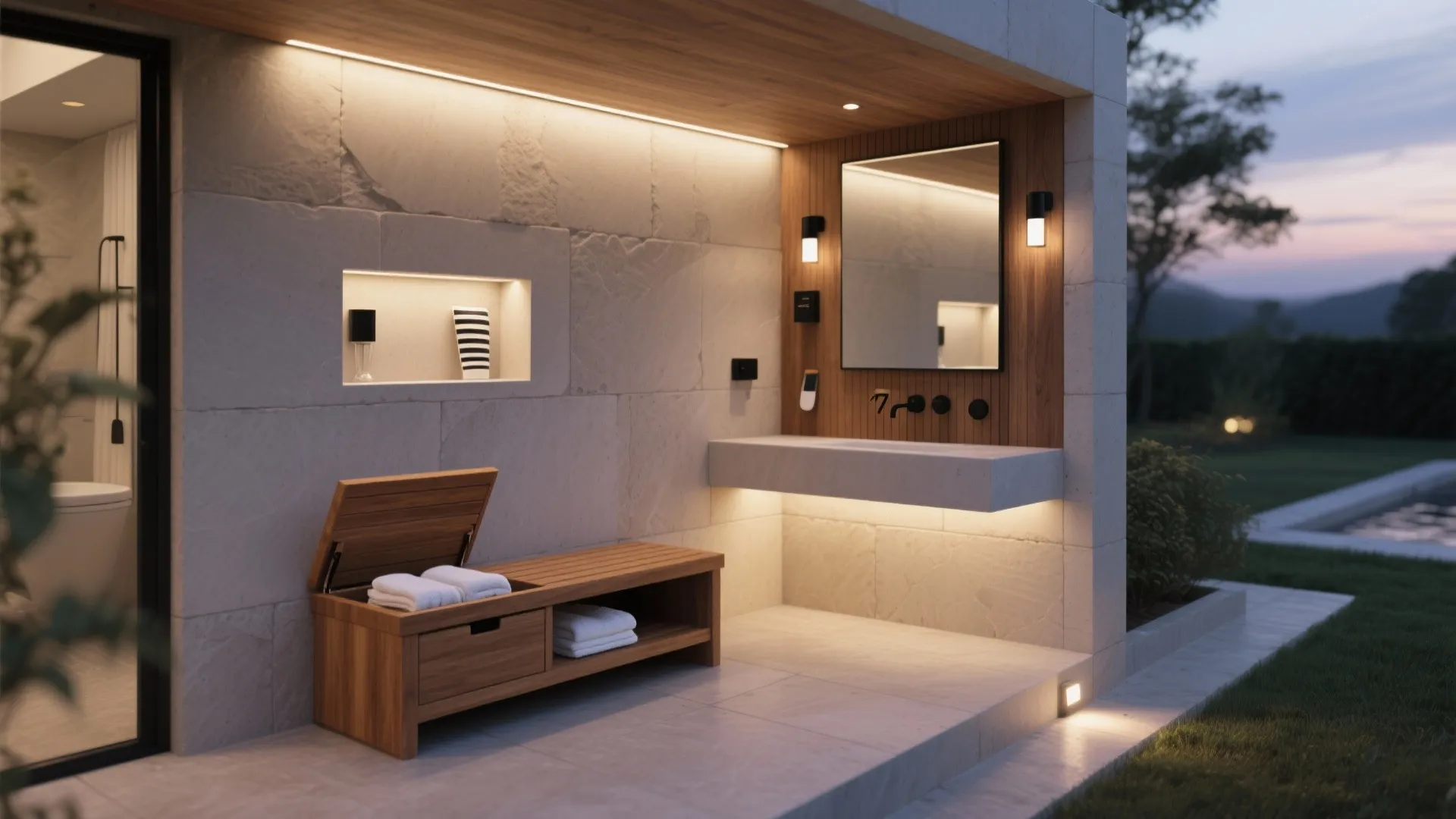 5) Storage, lighting, and the little luxuries