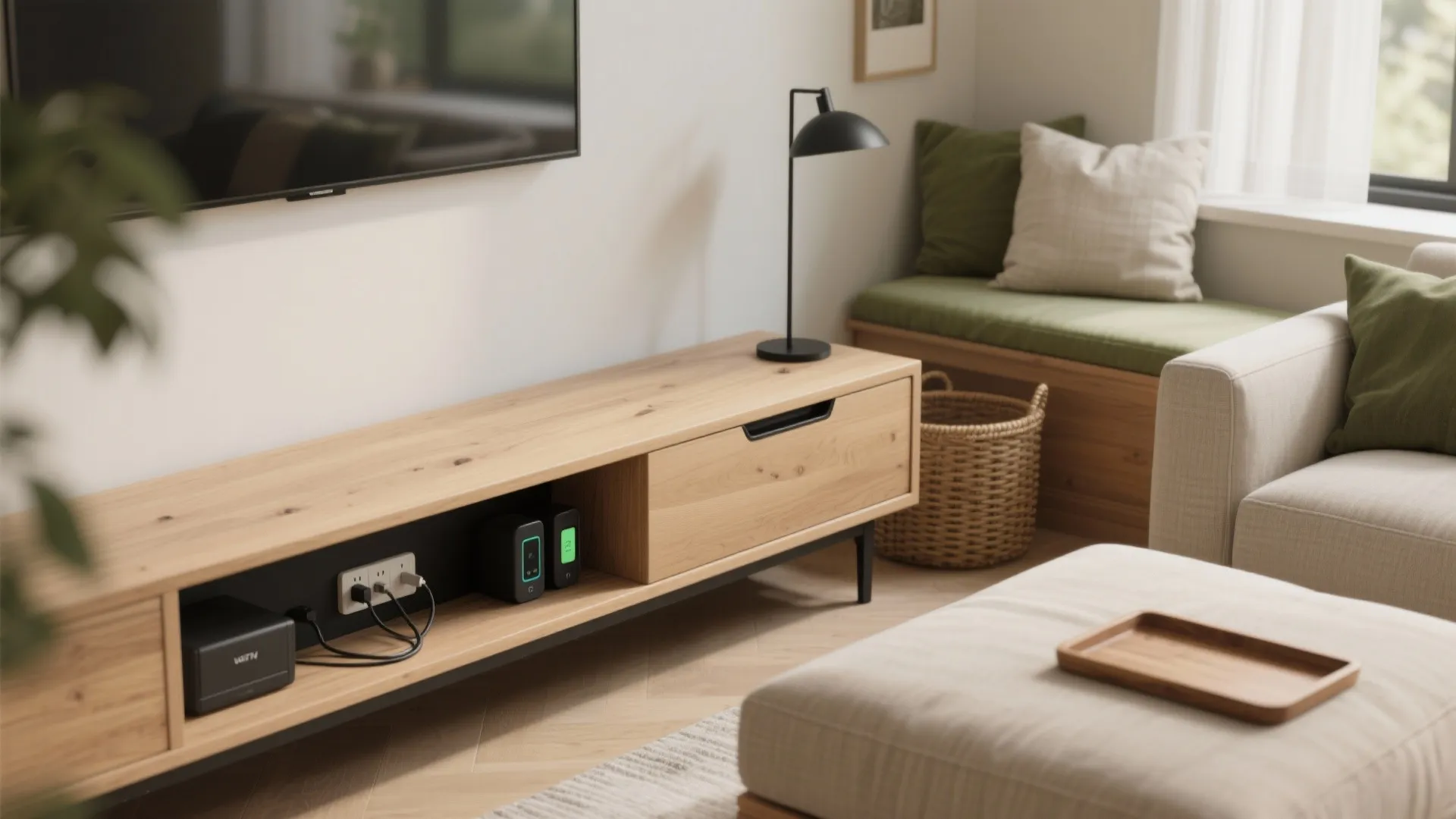 Idea 5: Sneaky storage that looks like design