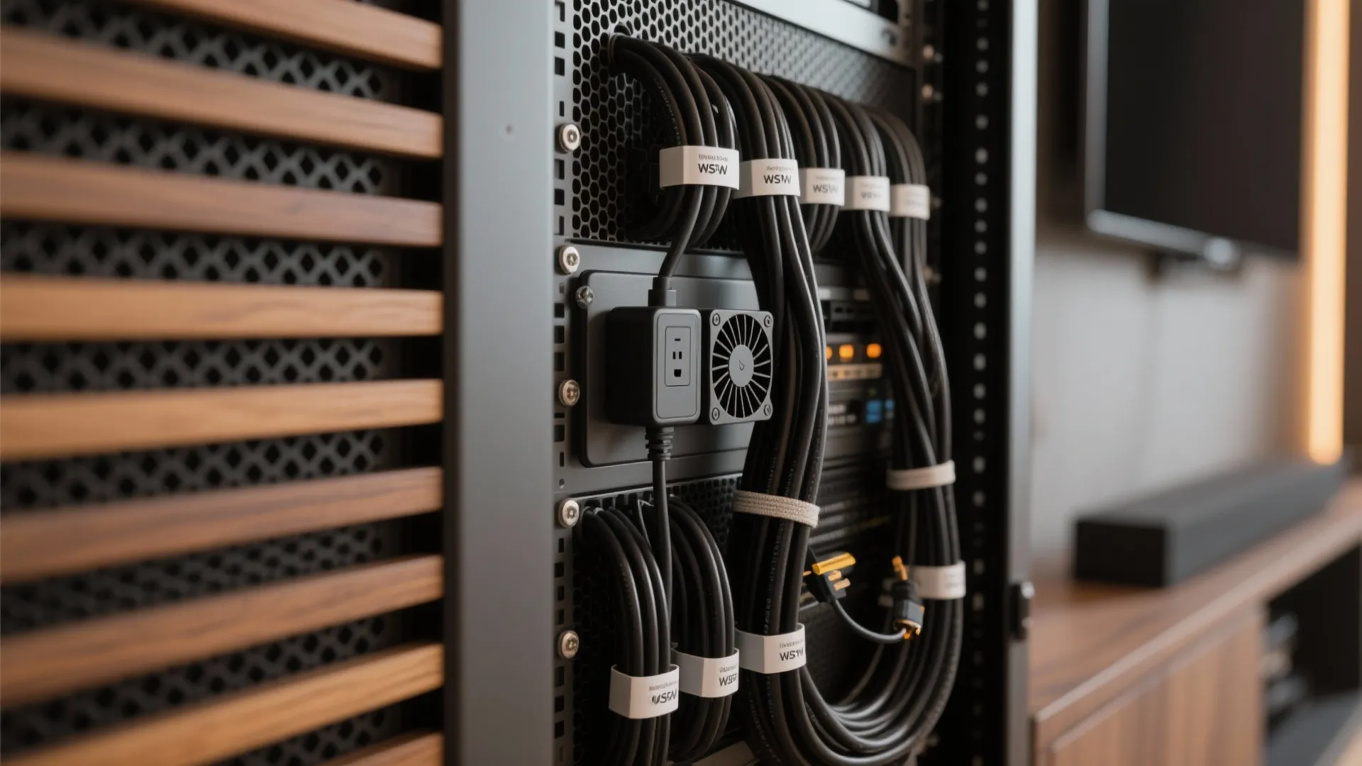 Hidden Storage, Clean Cable Runs, and Cozy Finishes