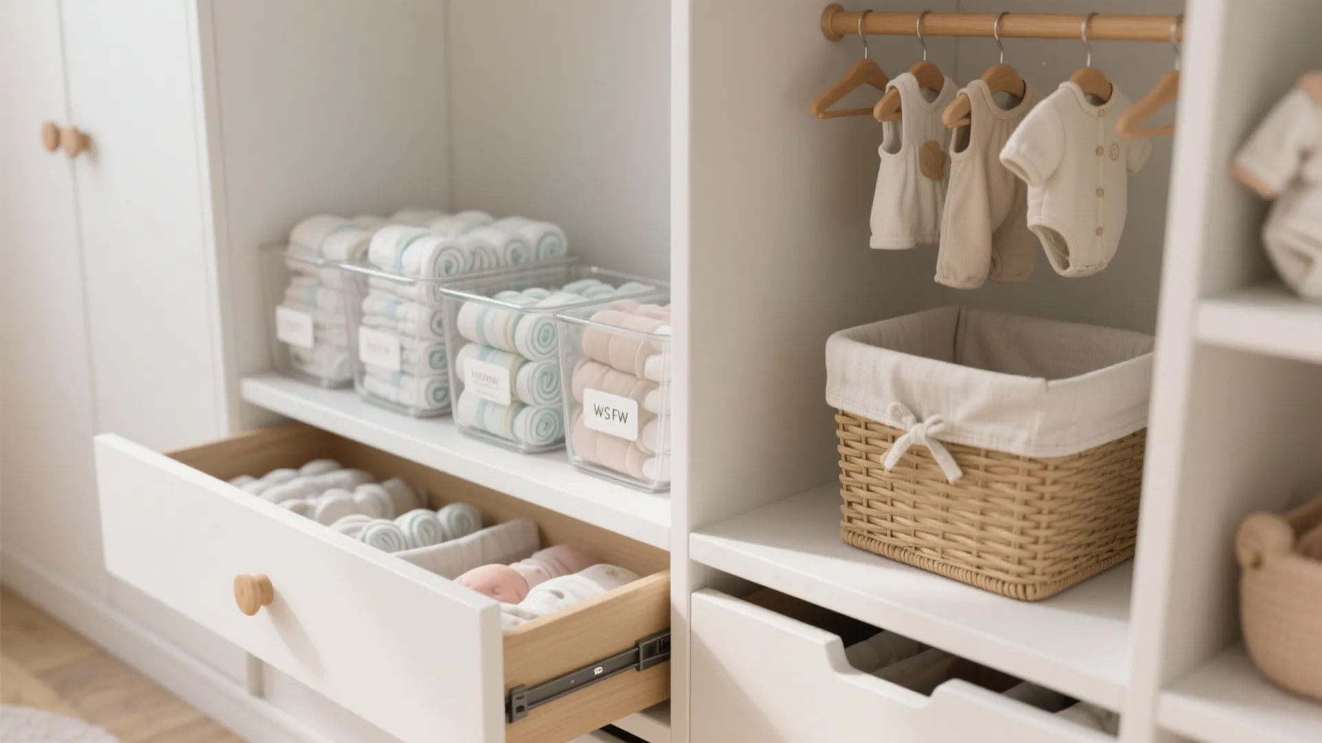 3) Smart Storage That Grows with Baby