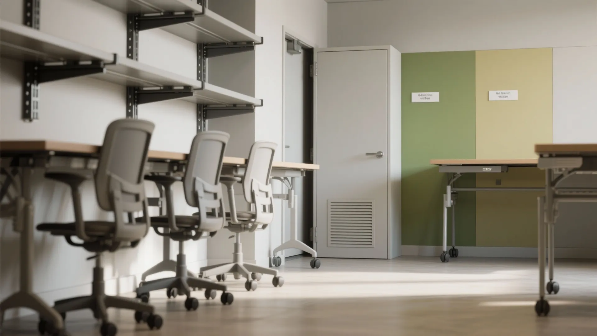 Smart storage and back-of-house planning