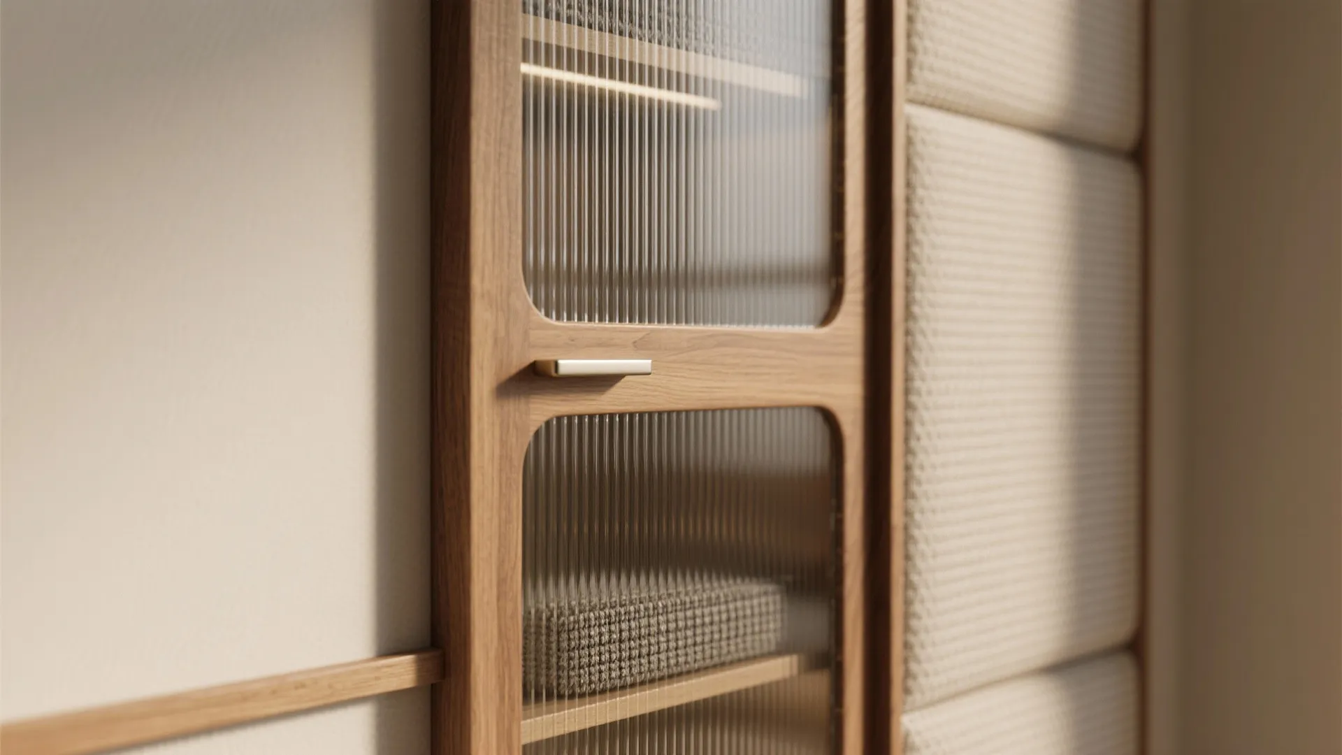 Built‑in storage and sliding solutions that disappear