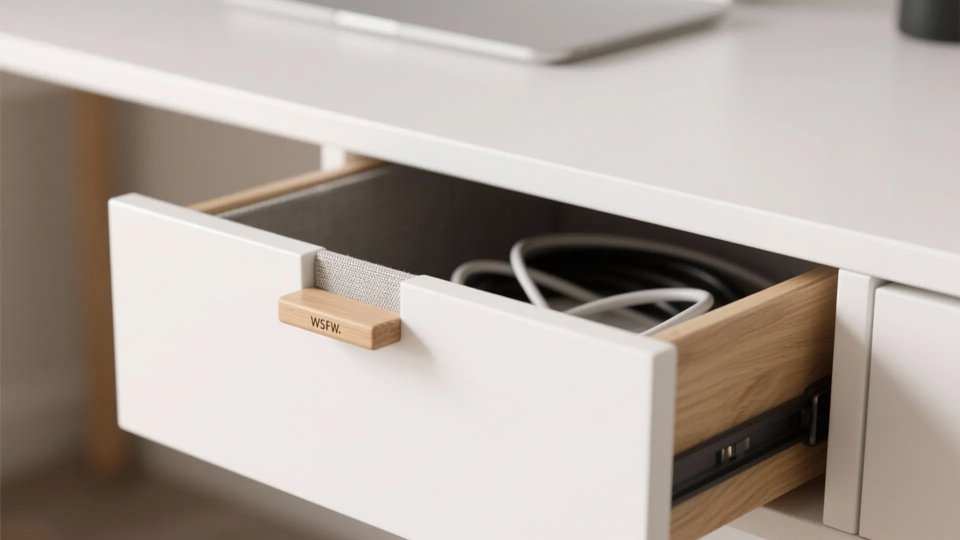 Minimalist storage that respects focus