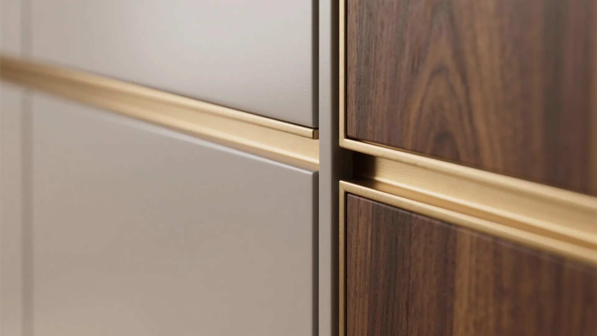 Minimalist Storage with Luxe Finishes