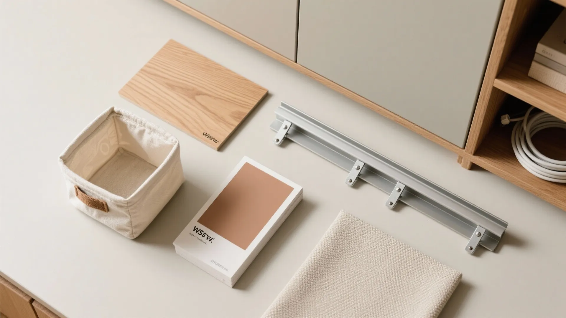 Minimalist storage for distraction-free focus