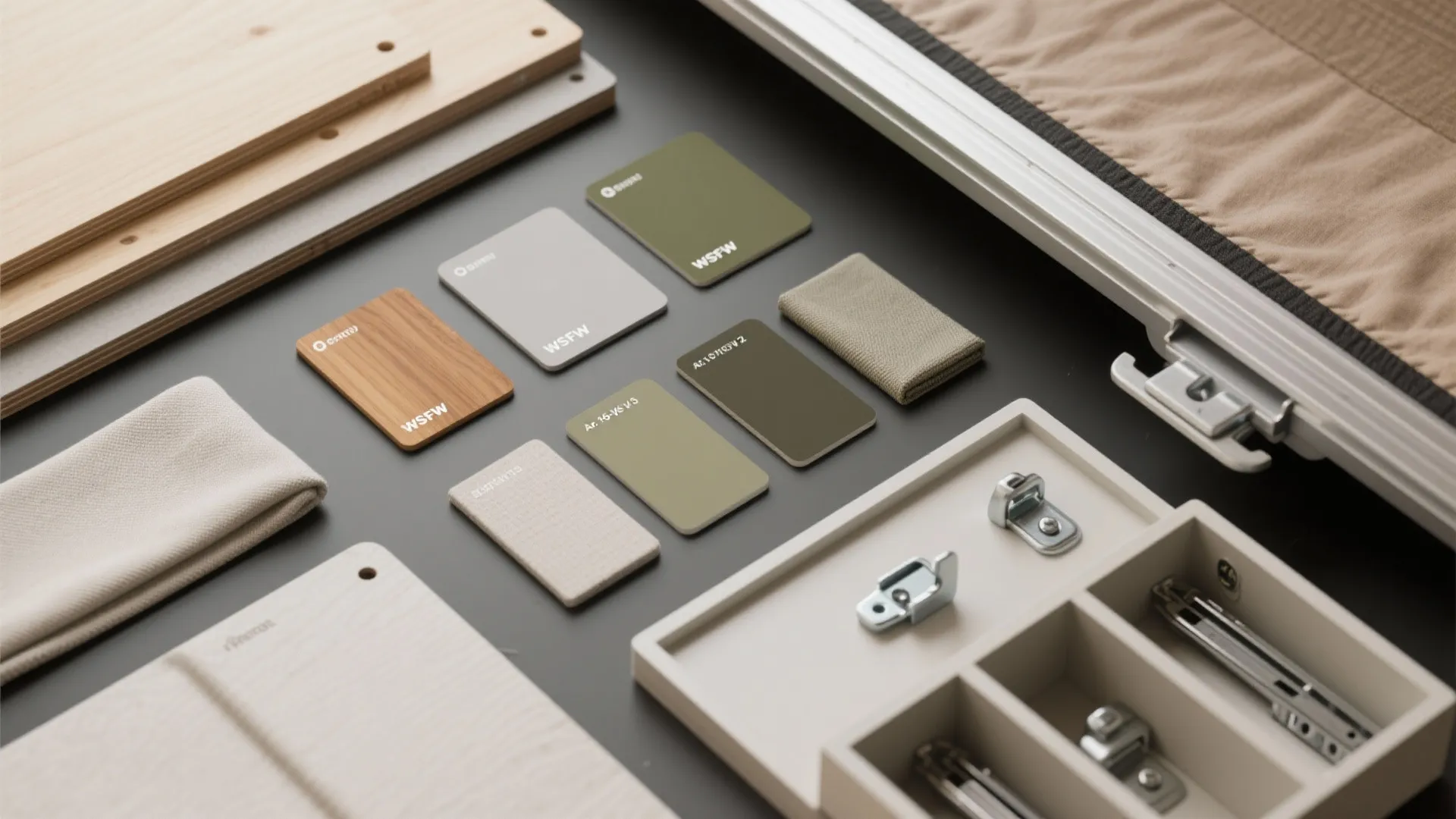 5. Light, layered storage solutions