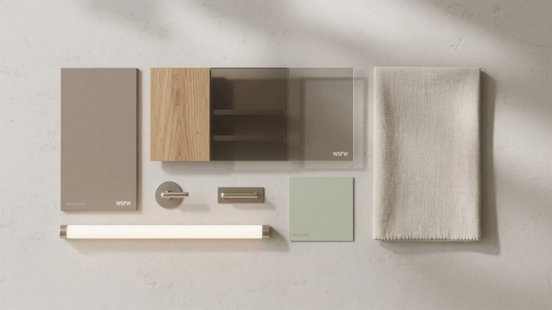 Minimalist Storage Wall