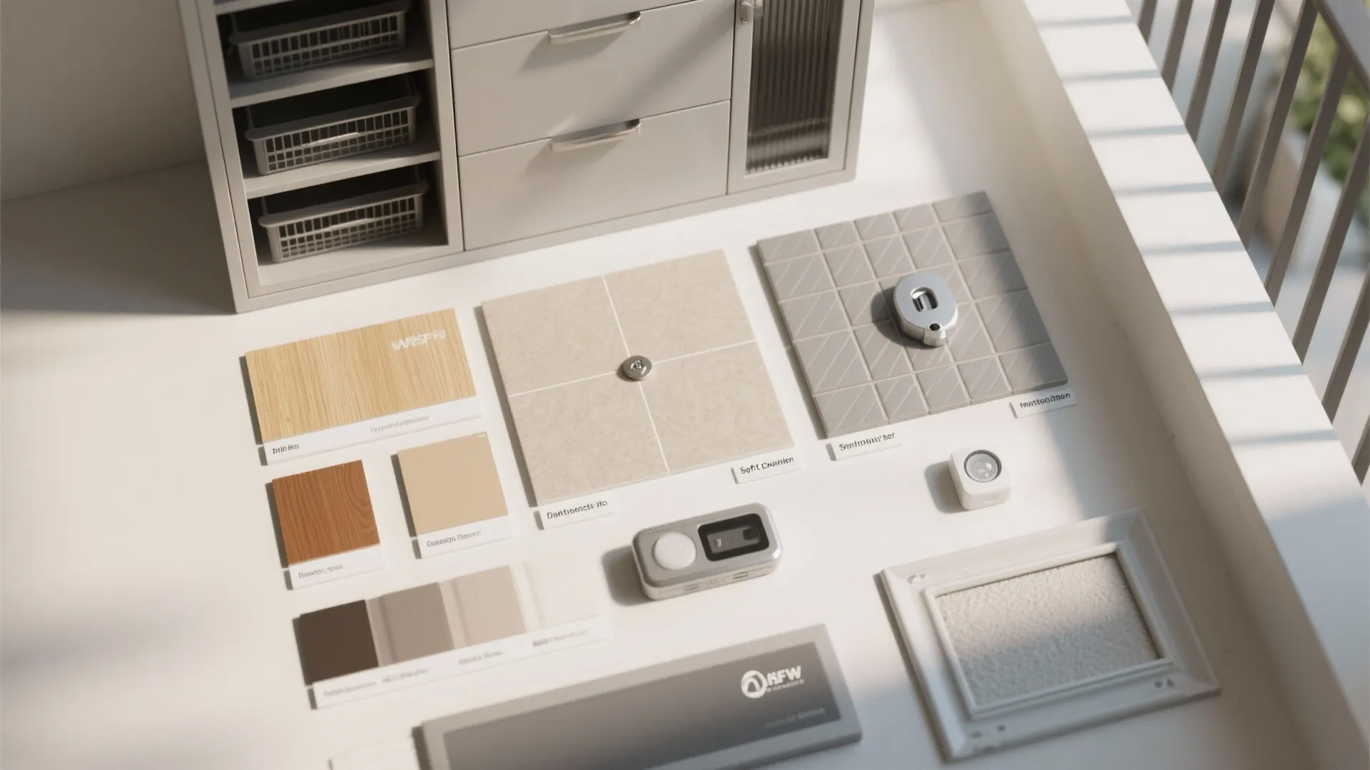 Smart storage in entry, utility, and balcony