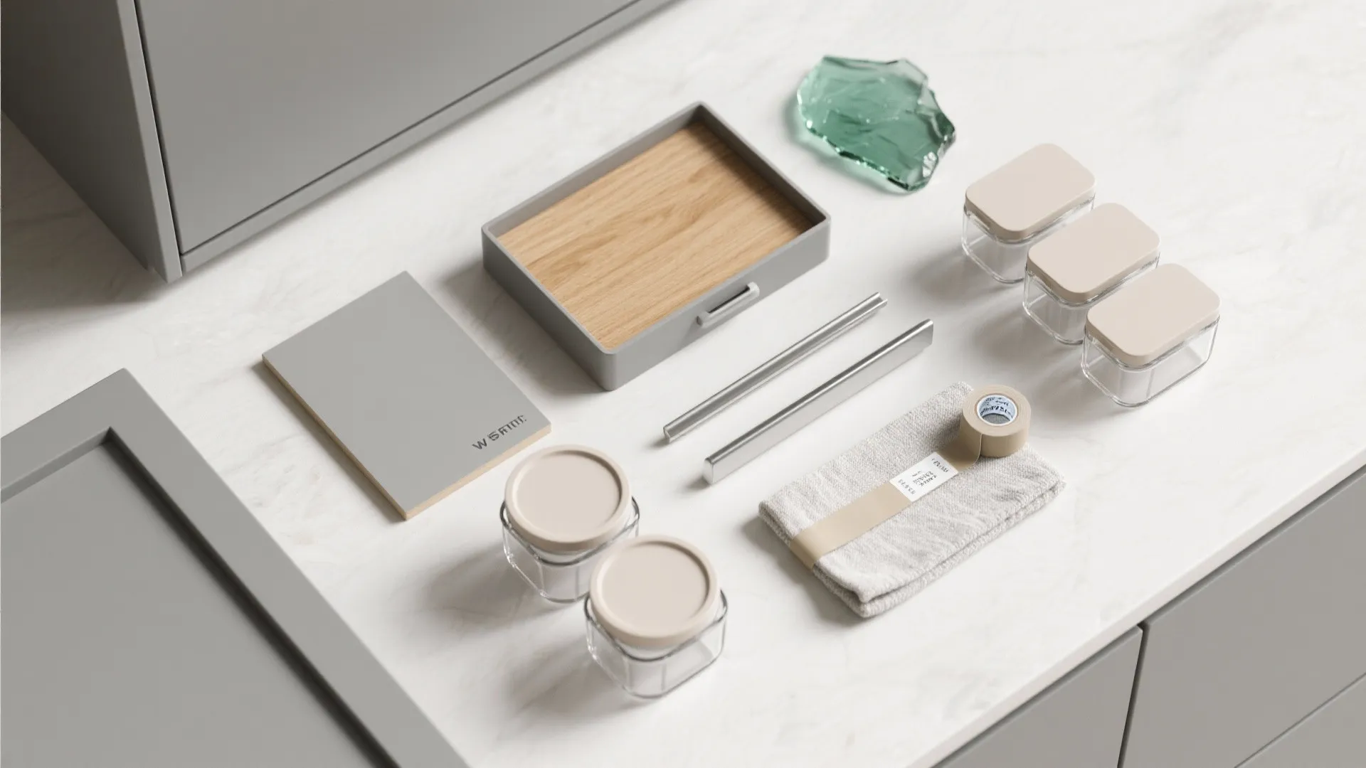 Minimalist Kitchen Storage, Study-Style