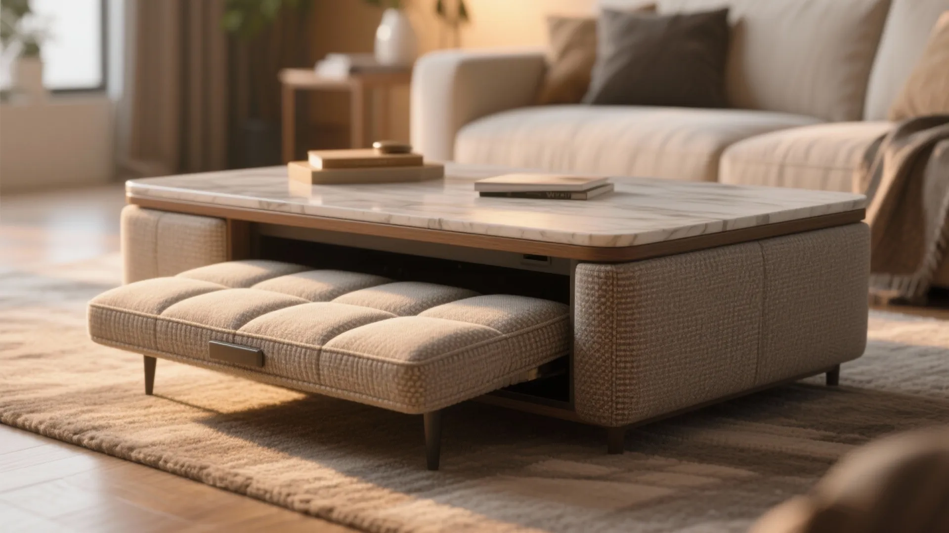 Multi-Purpose Storage Ottoman