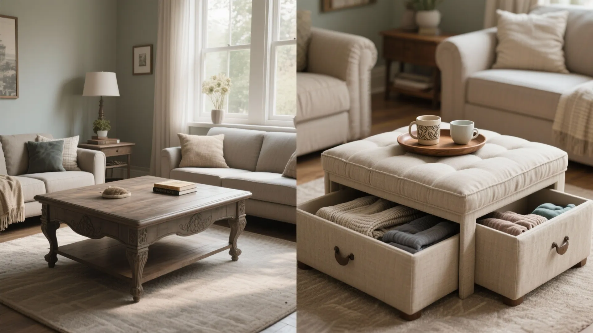 Storage Ottoman: Soft, Stylish, and Practical