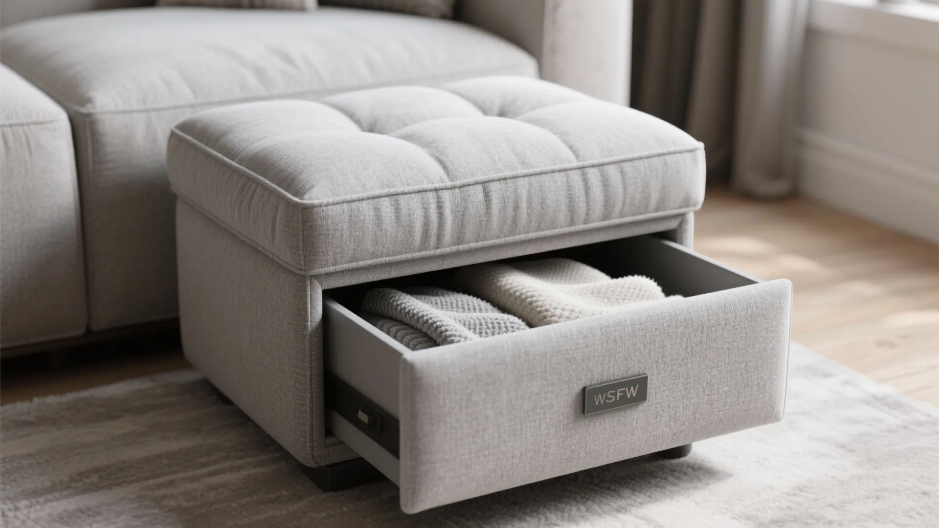 Multi-functional storage ottomans