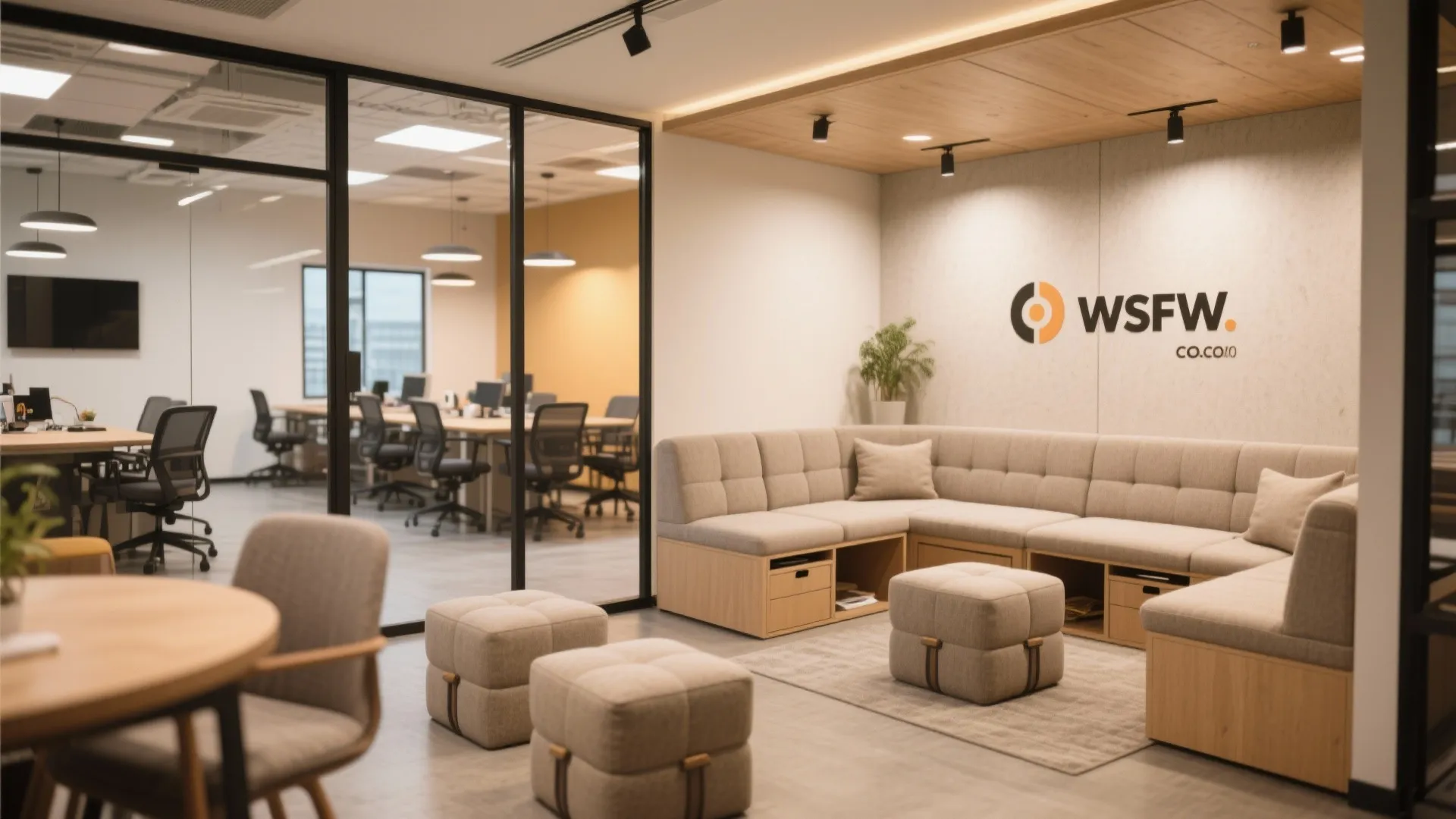 9. Storage Ottomans as Extra Seating