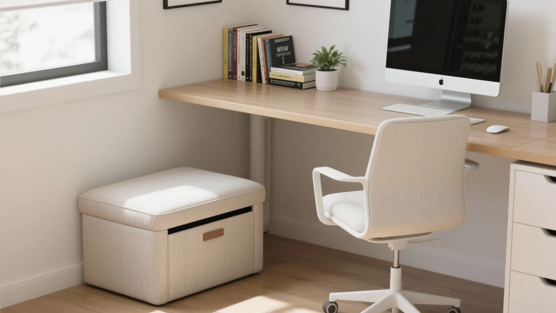 8. Multi-Purpose Storage Ottomans