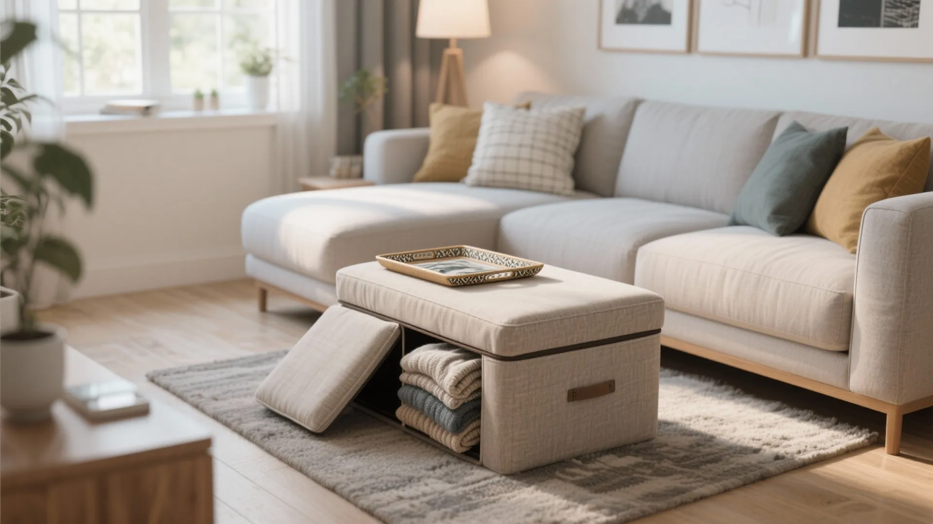 Storage Ottoman Tables