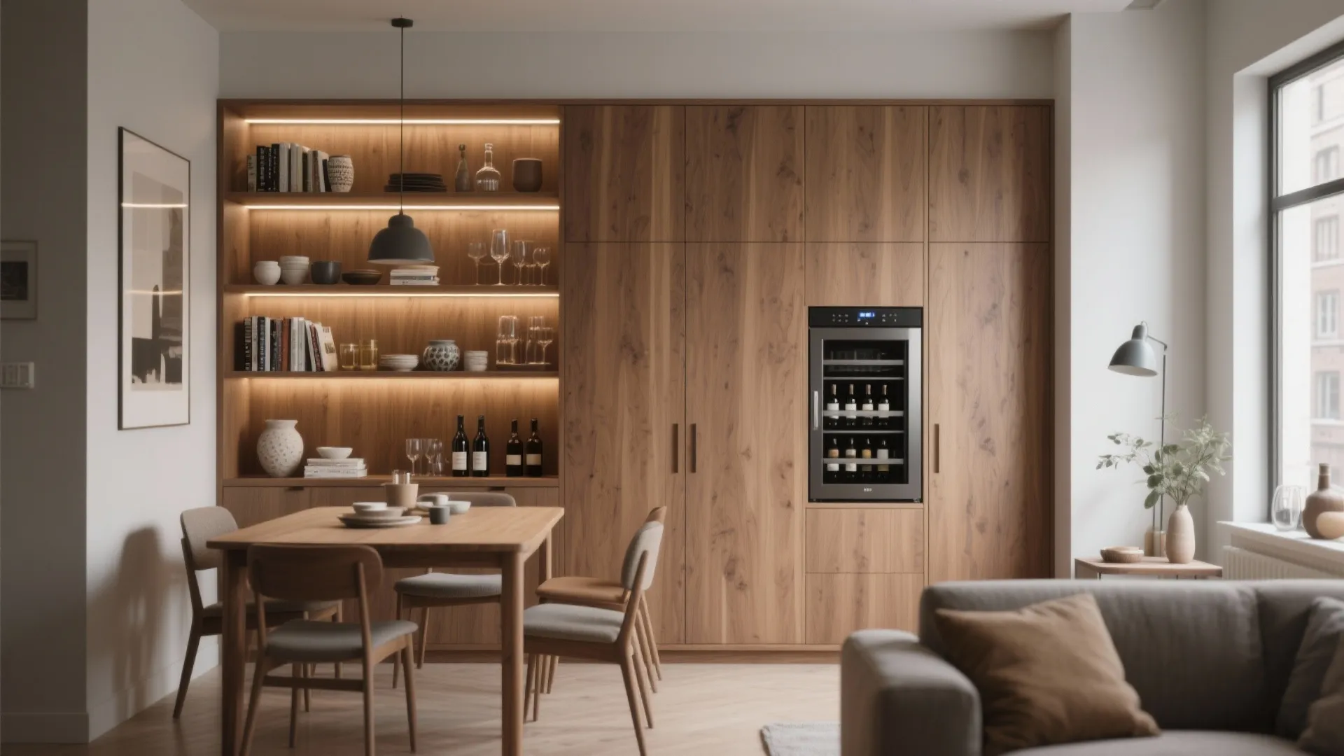 Built-in storage partitions that do more