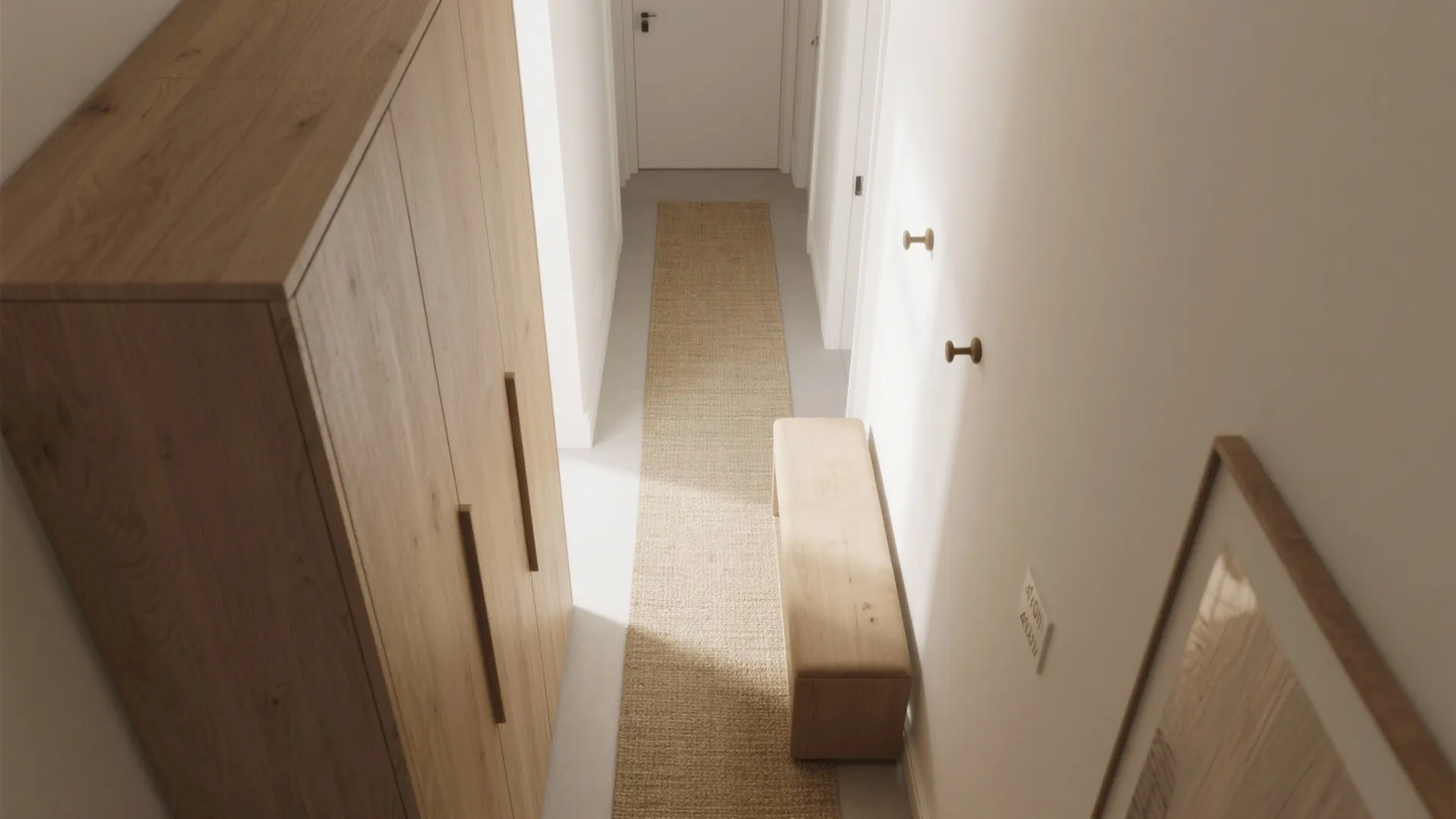 Minimalist entry storage that actually works