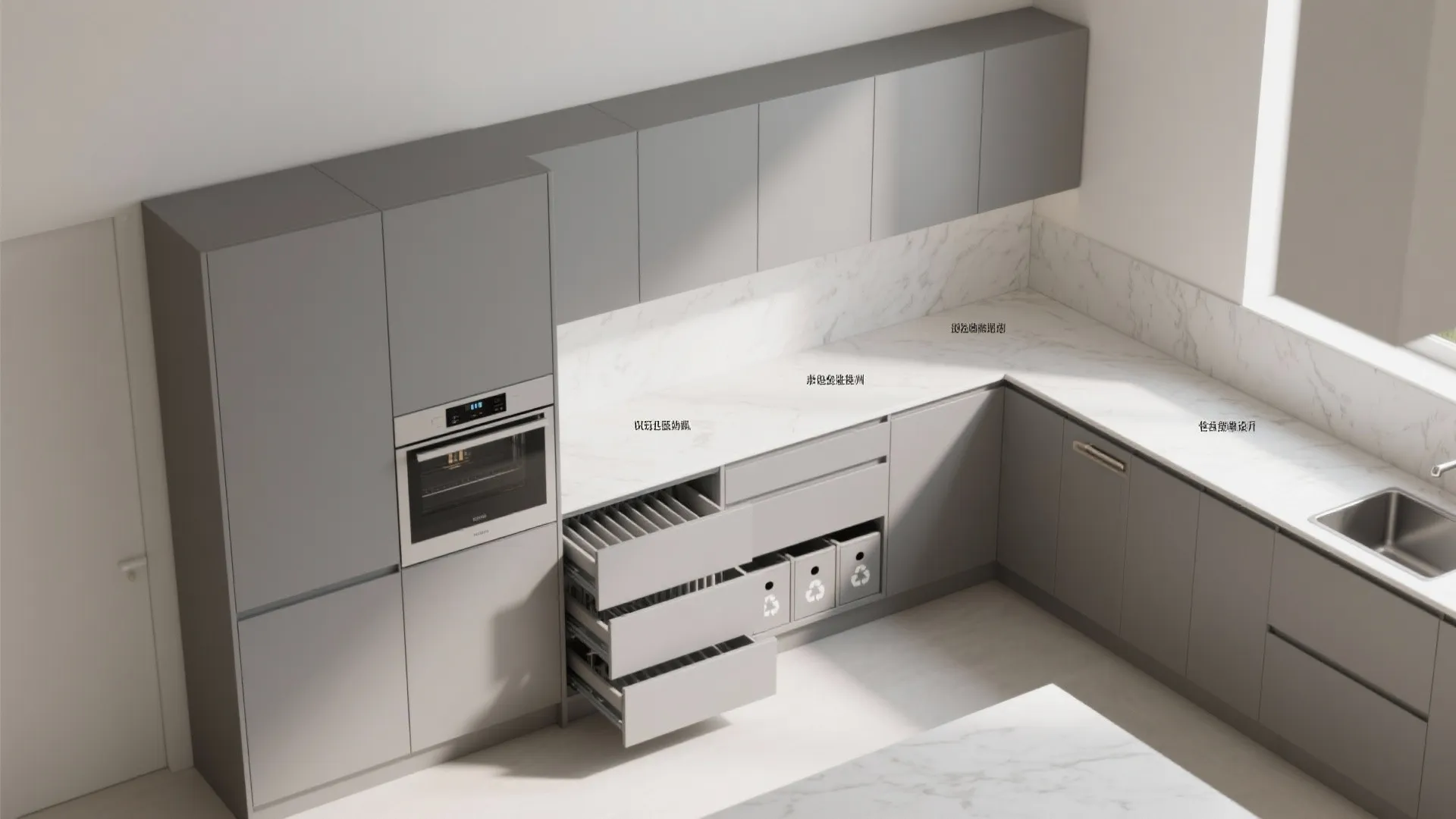 Minimalist Kitchen Storage