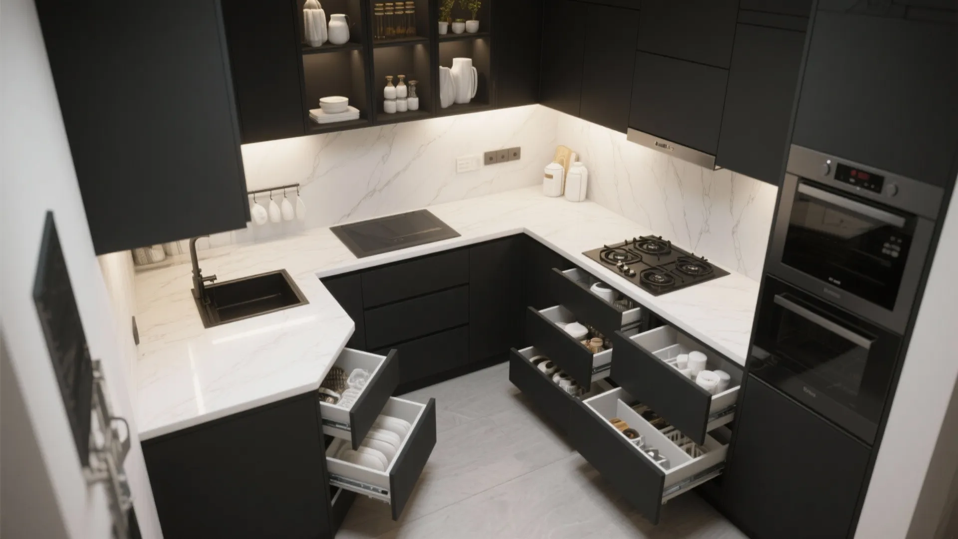 5. Plan storage to avoid visual clutter