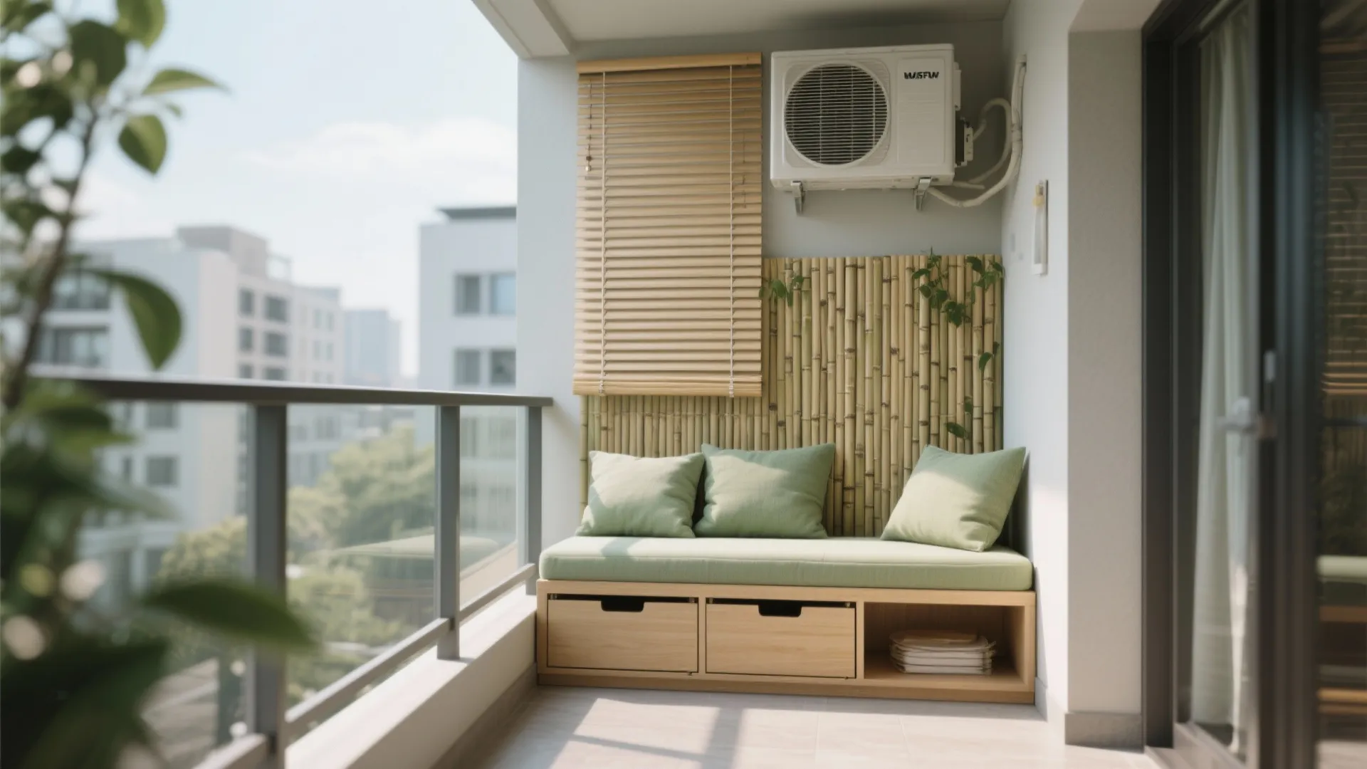 Space-Savvy Storage & Privacy Screens