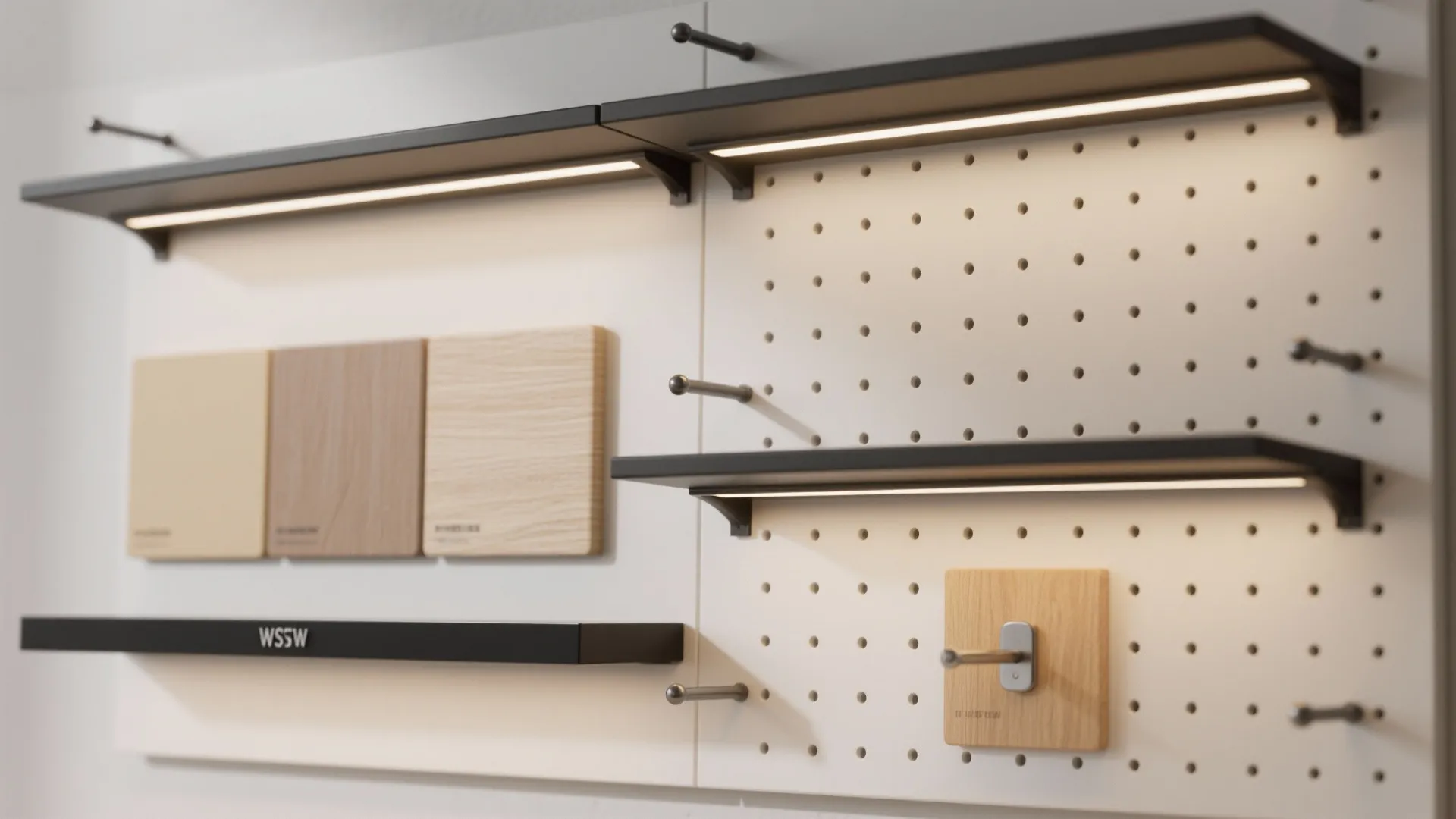 Built-in storage walls that don’t eat floor space