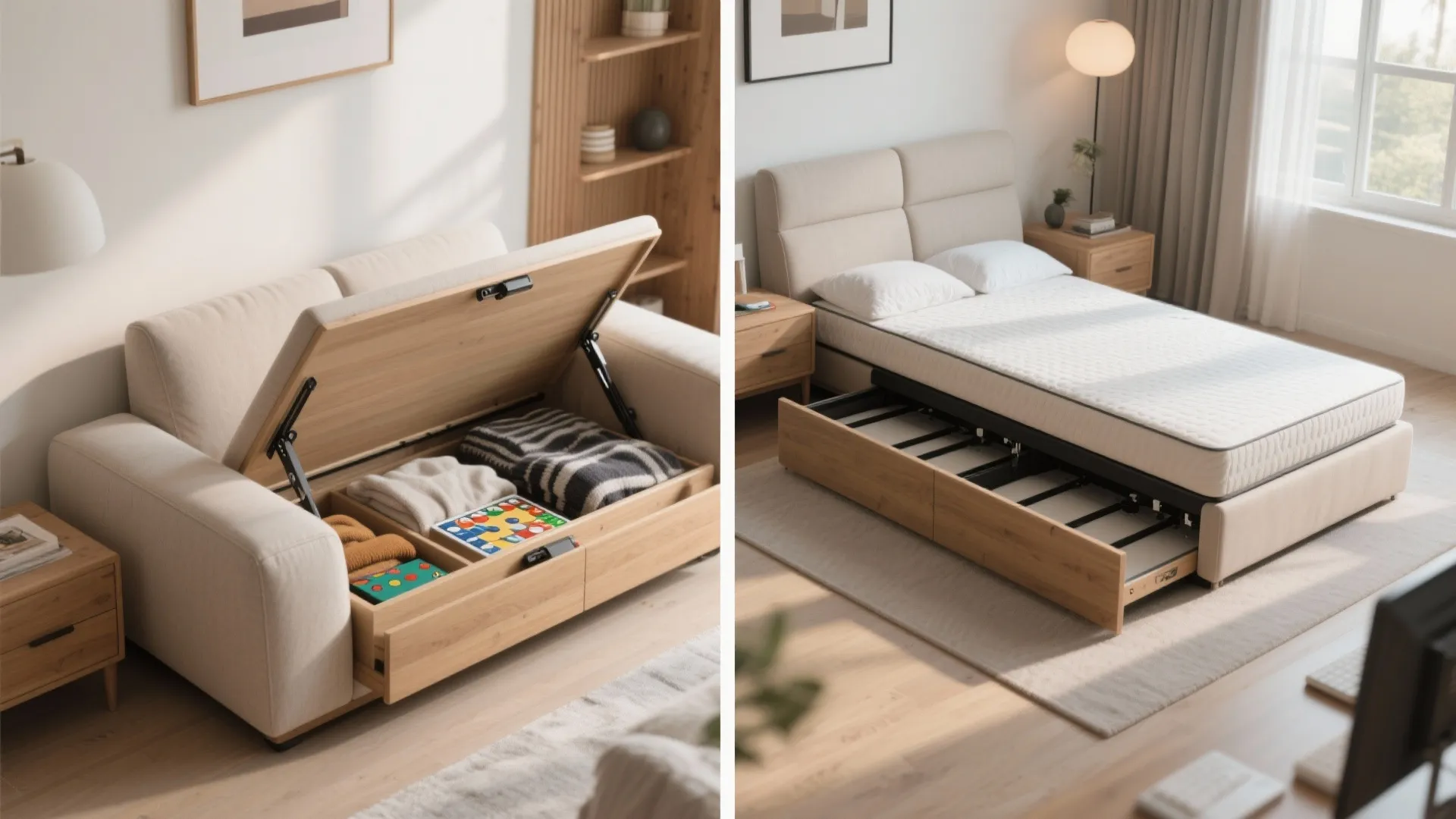 5) Double-duty designs: storage or sleeper without the bulk
