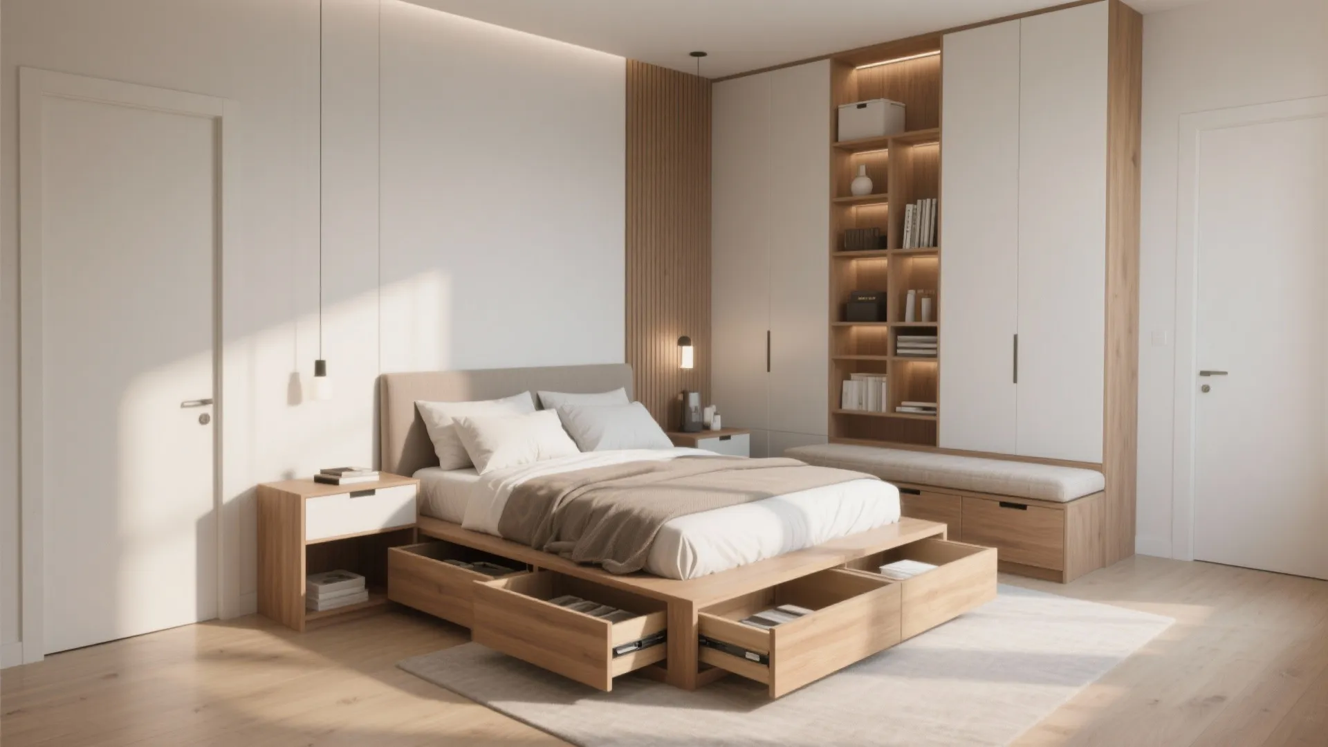 3. Choose multifunctional furniture and clever storage