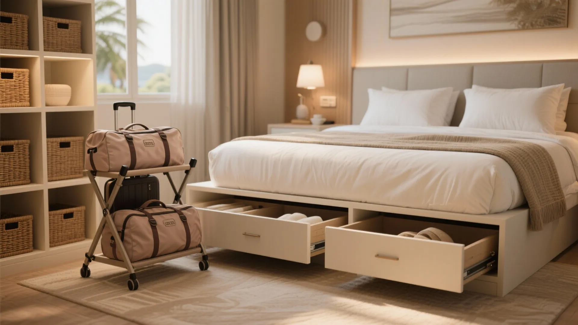 4. Storage and Luggage Solutions