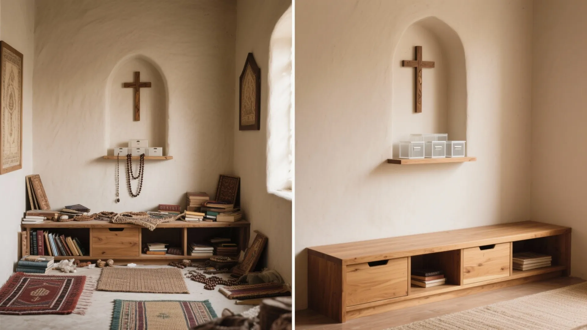 Idea 4: Storage that disappears (but works hard)