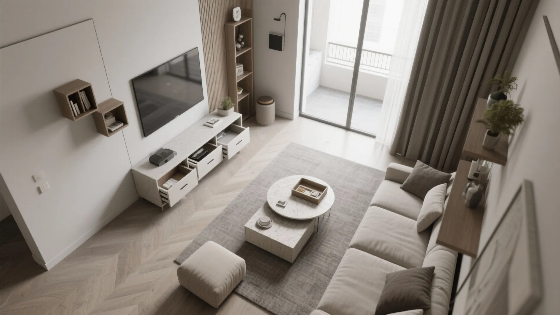 4. Smart Storage + Multi-Function Pieces