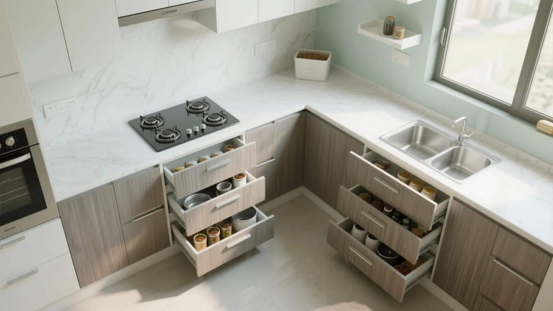 Minimalist Kitchen Storage That Actually Works
