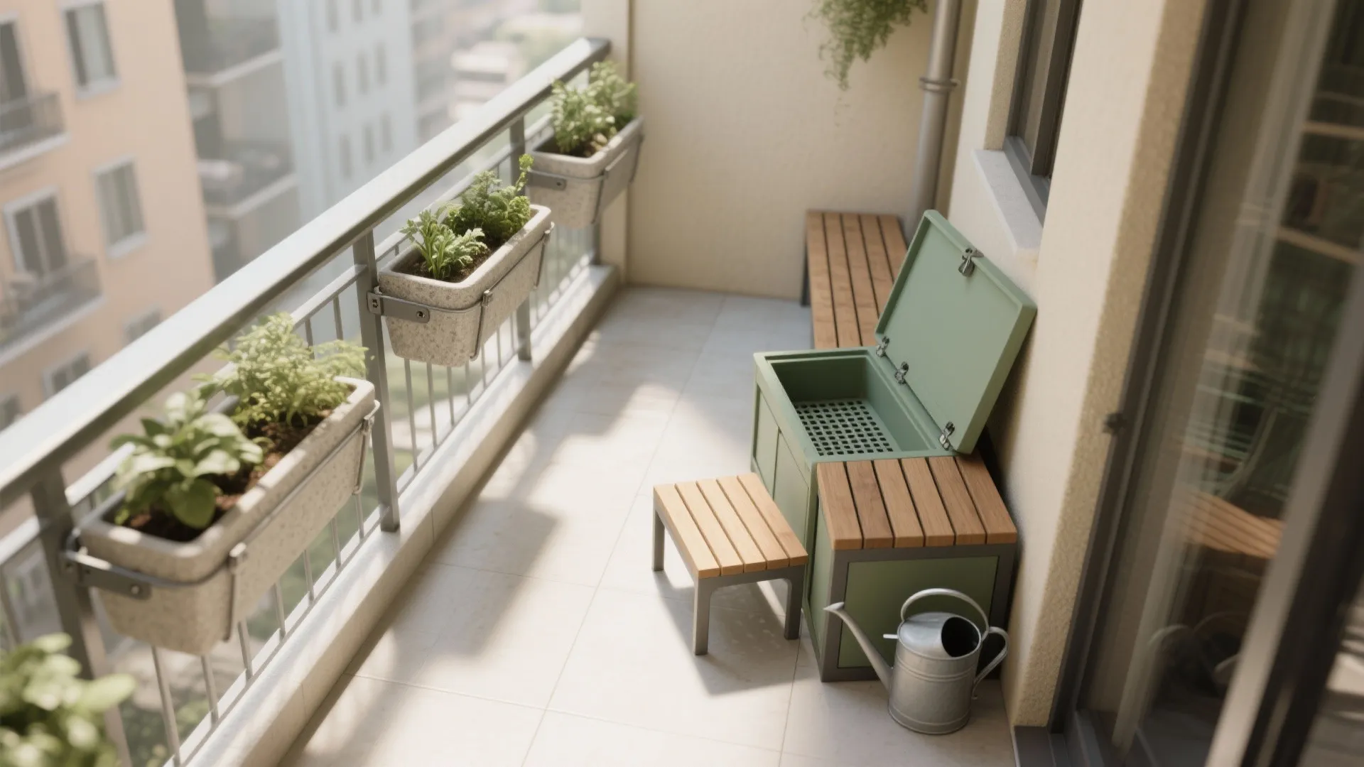 Storage-Savvy: Benches, Rails, and Hidden Corners