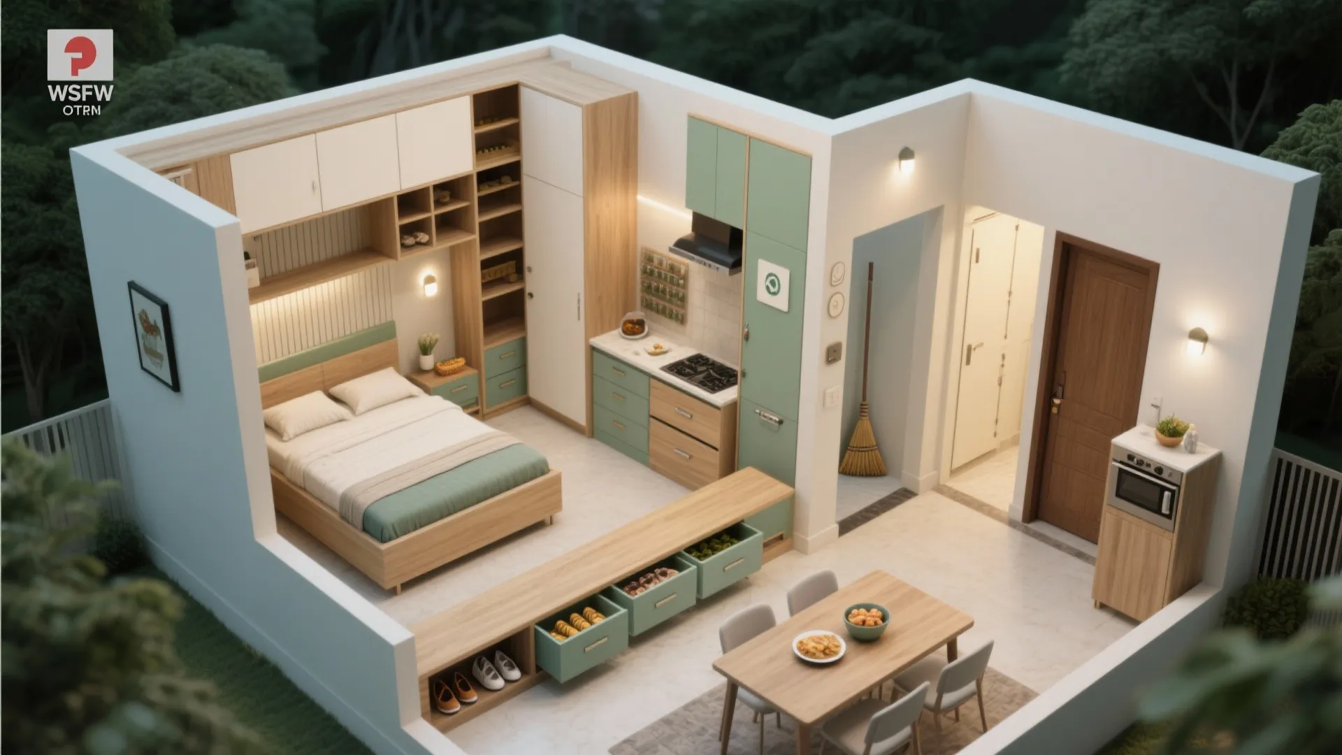 Smart Storage Everywhere—Without Visual Clutter