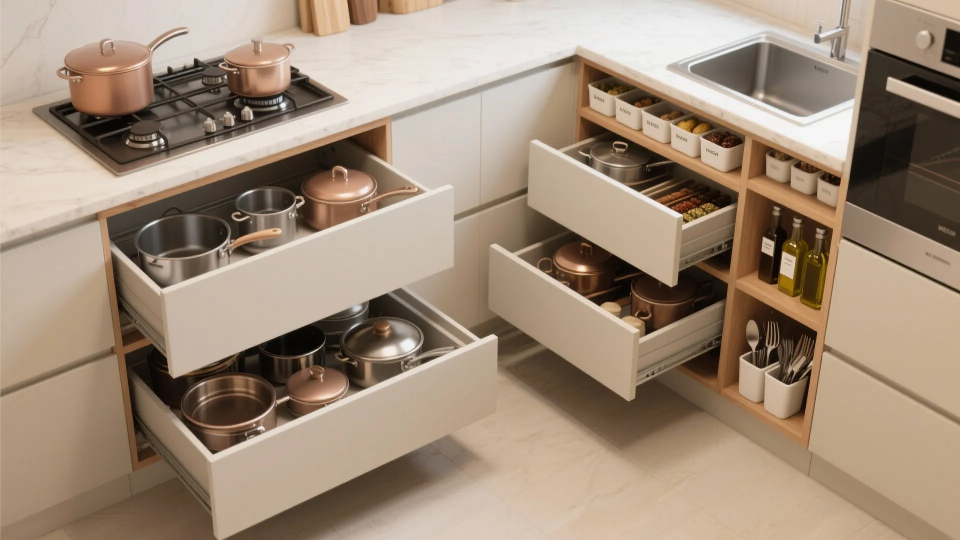 Minimalist Kitchen Storage That Actually Works