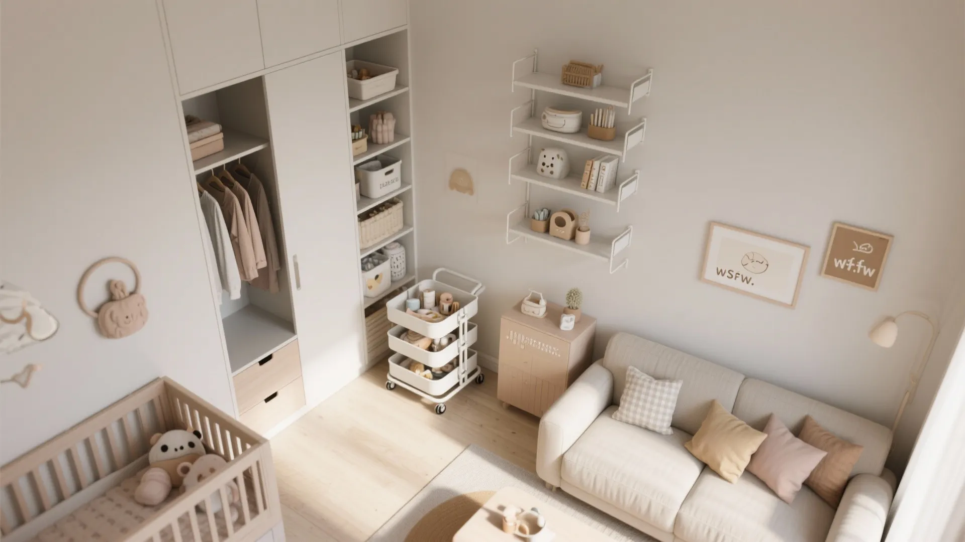 Micro-Zoned Storage: Vertical, Hidden, and Labelled