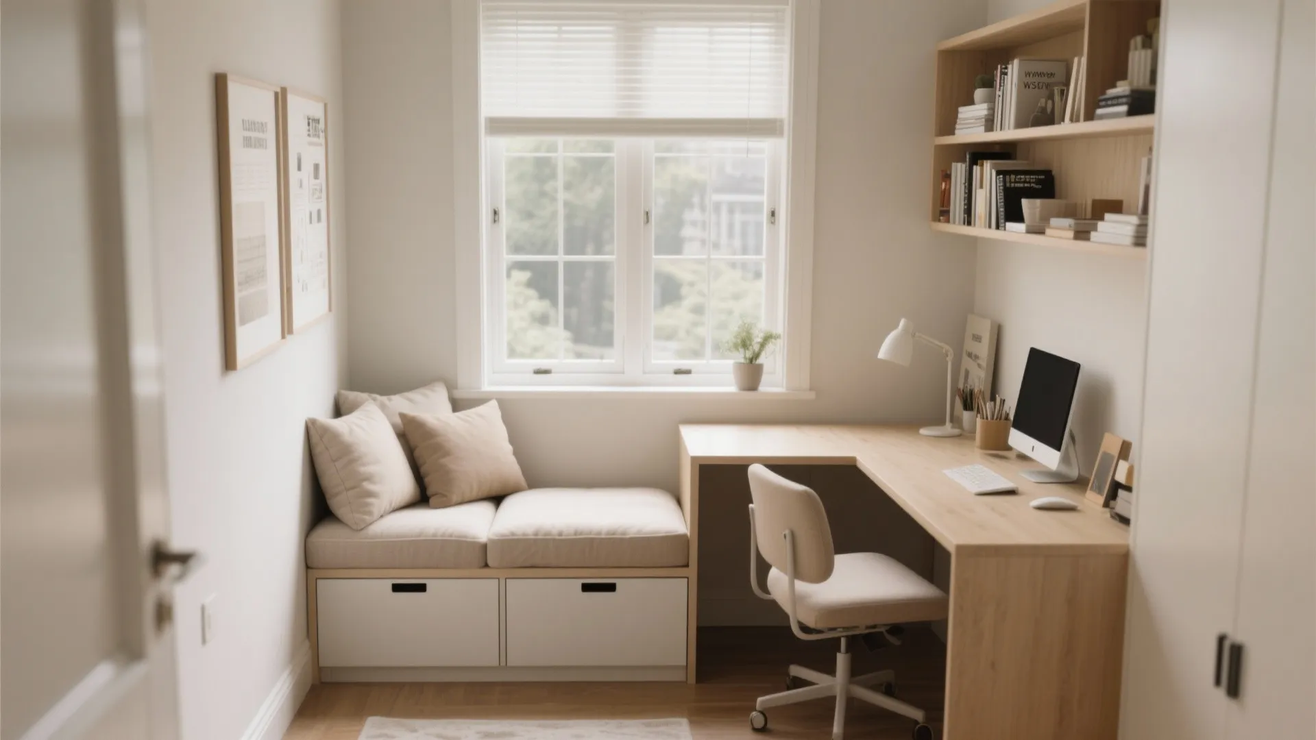 Integrated Storage Under Seating