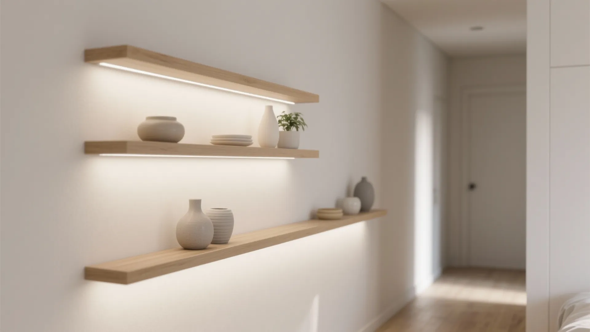 Minimalist Wall Compounds for Storage