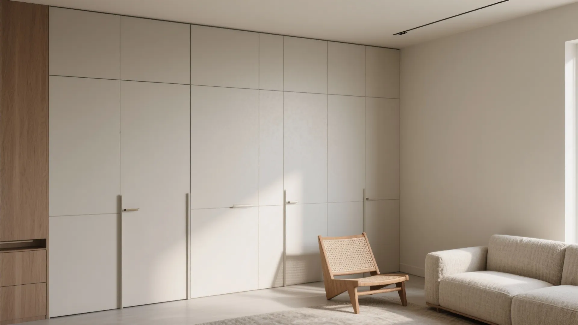 Minimalist Storage Walls That Disappear