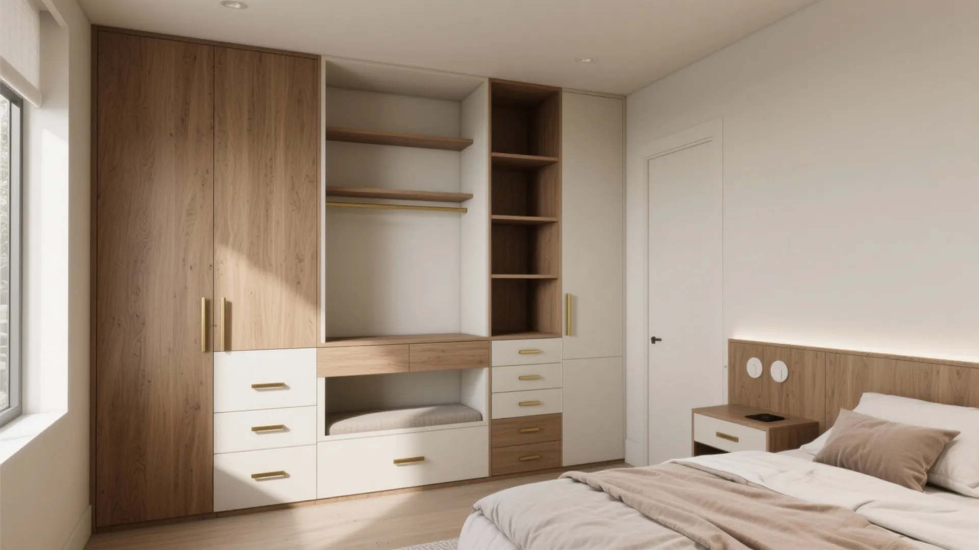 2. Turn a wall into a storage hero