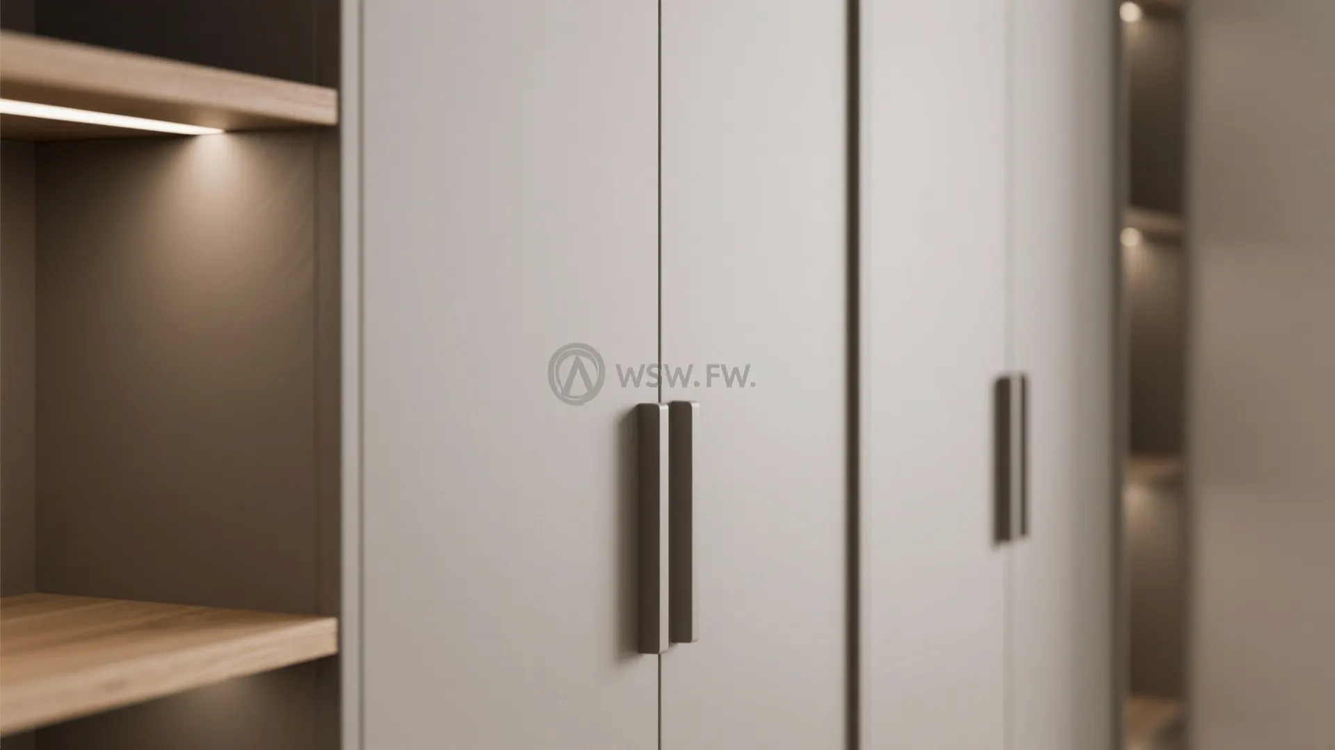 Storage walls that disappear