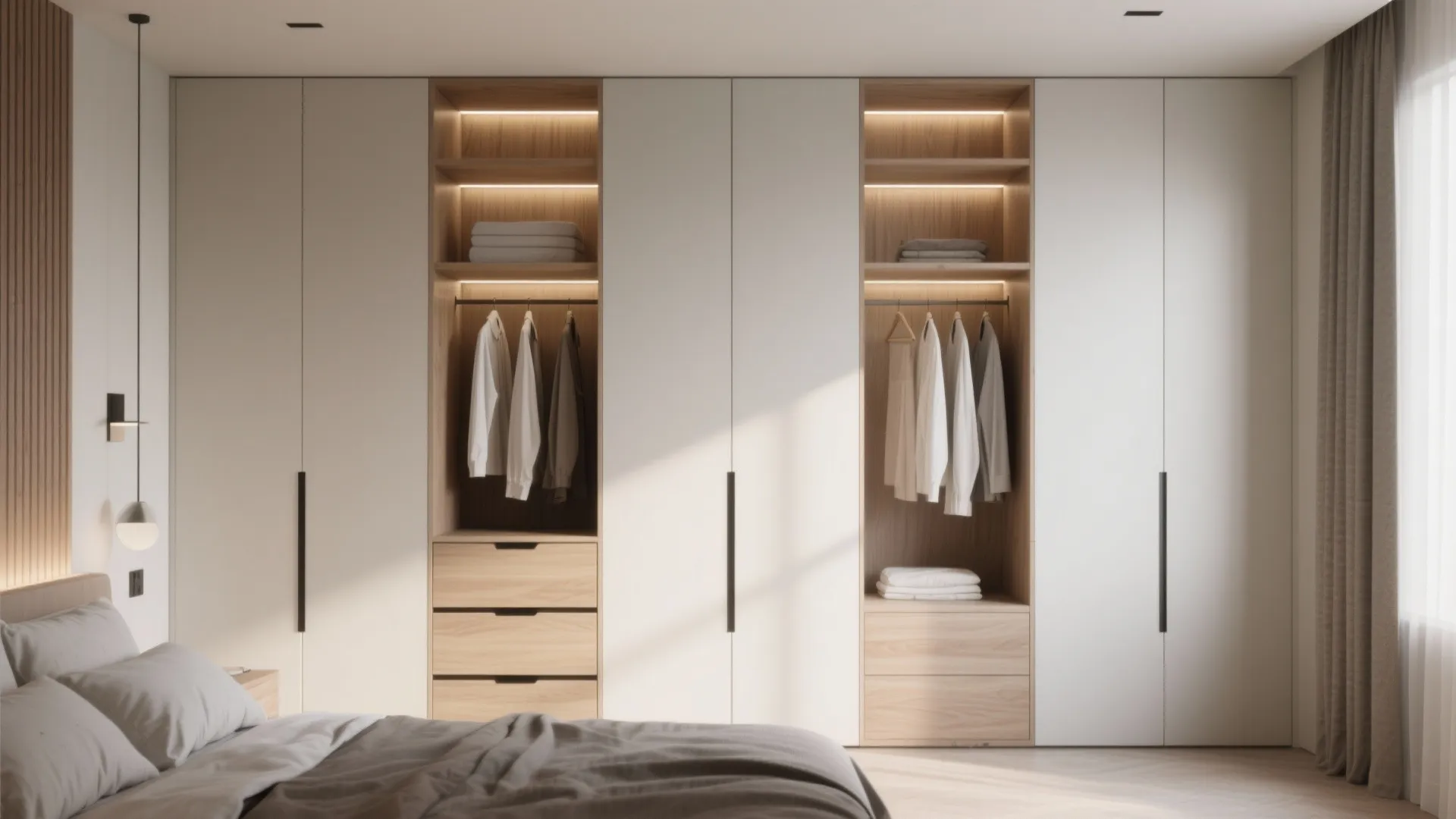 4. Multi‑Functional Storage Wall